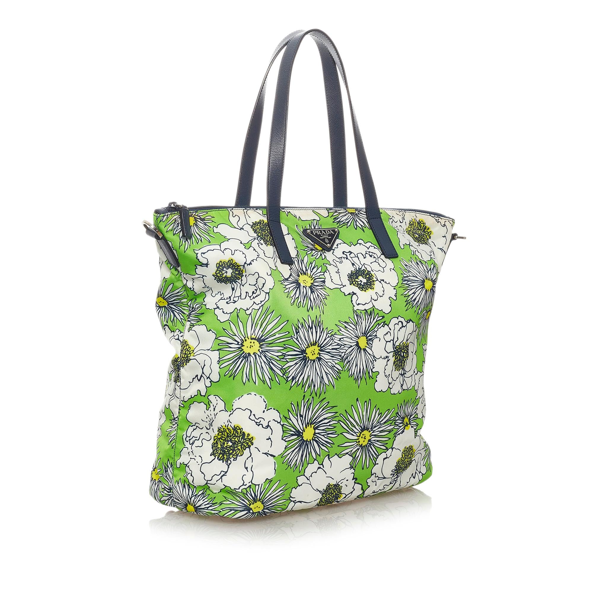 Prada Tessuto Stampato Satchel (SHG-28372)