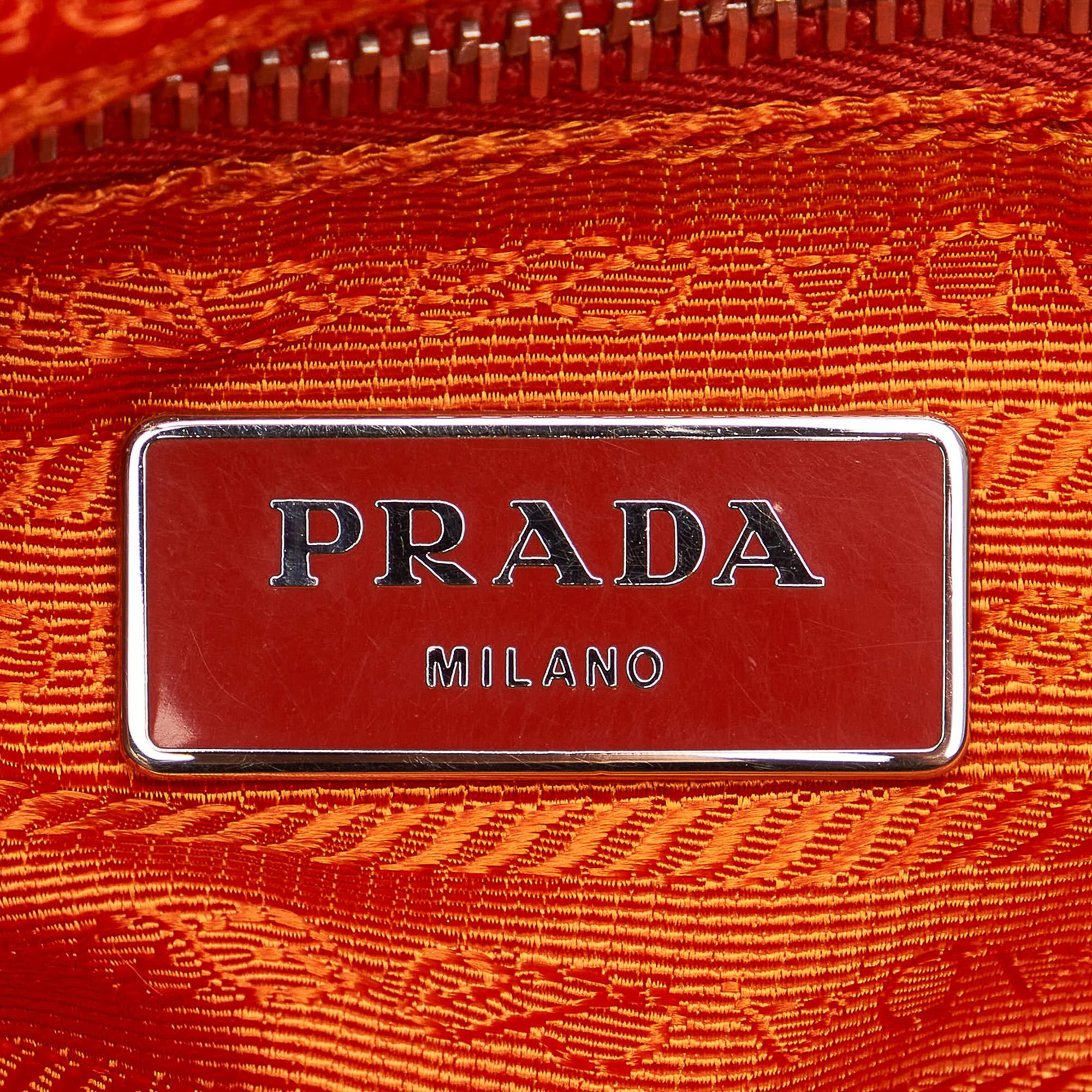 Prada Tessuto Stampato Satchel (SHG-32731)