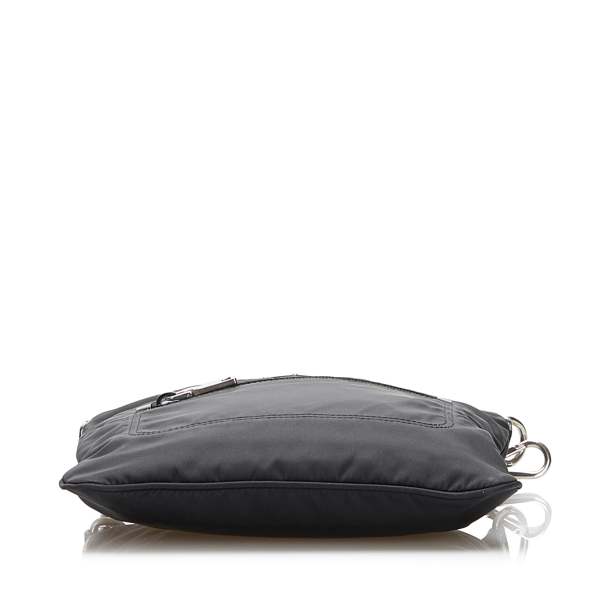 Prada Tessuto Zip Pocket Crossbody (SHG-Od9sRB)