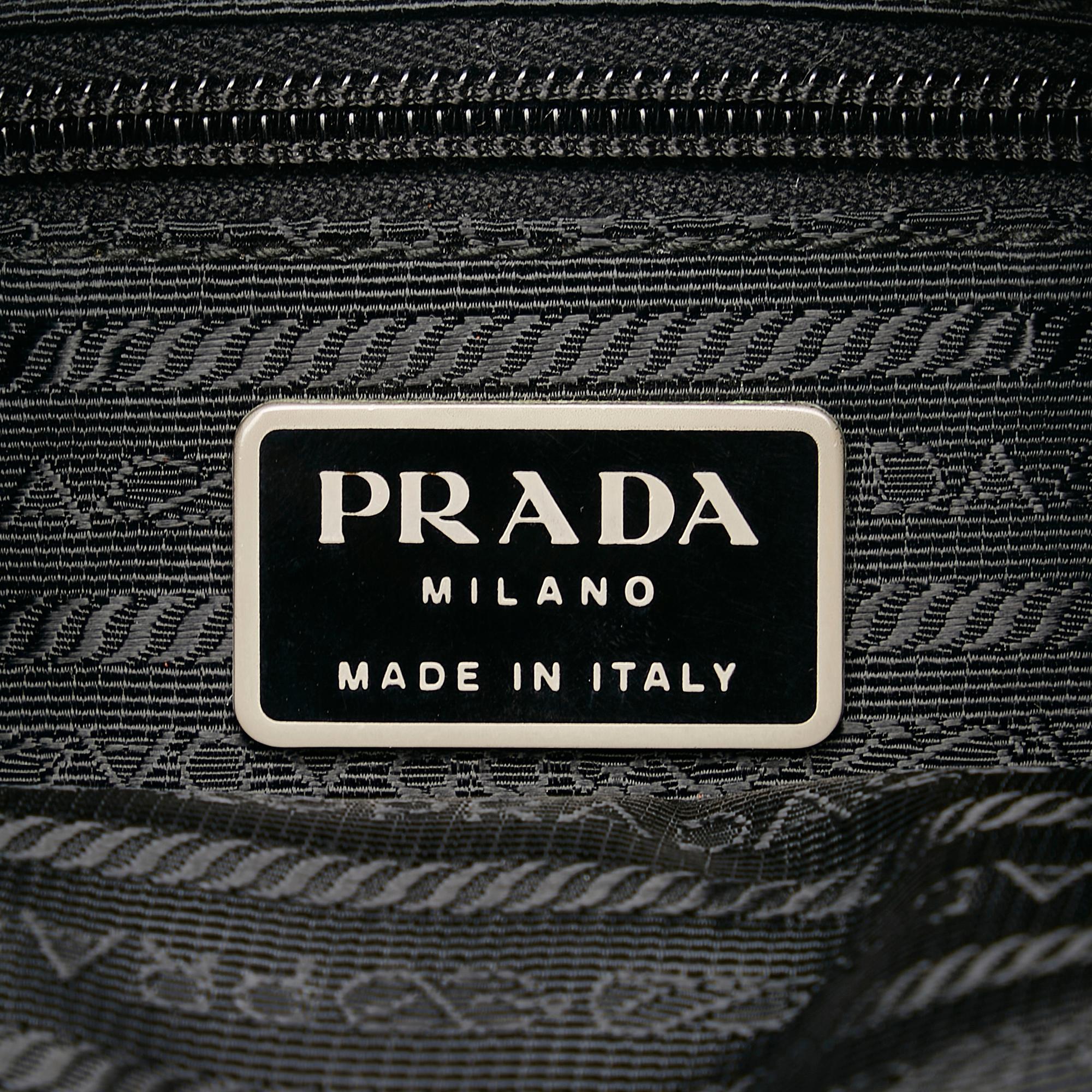 Prada Tessuto Zip Pocket Crossbody (SHG-Od9sRB)