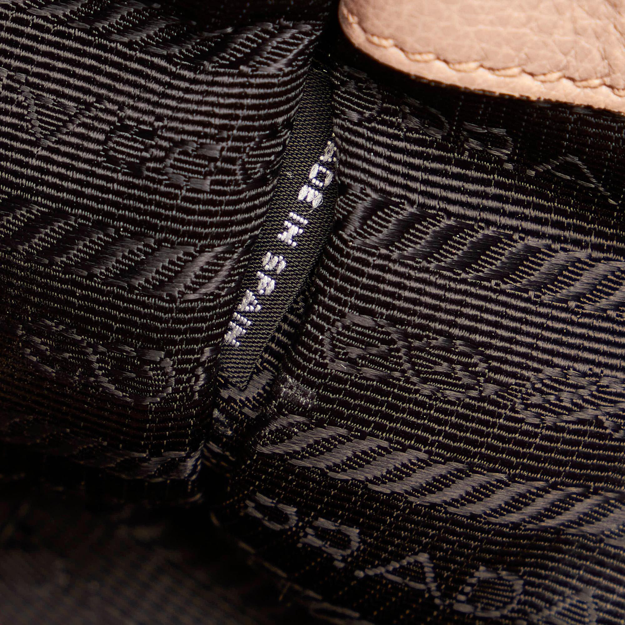 Prada Twin Pocket Leather Handbag (SHG-29256)