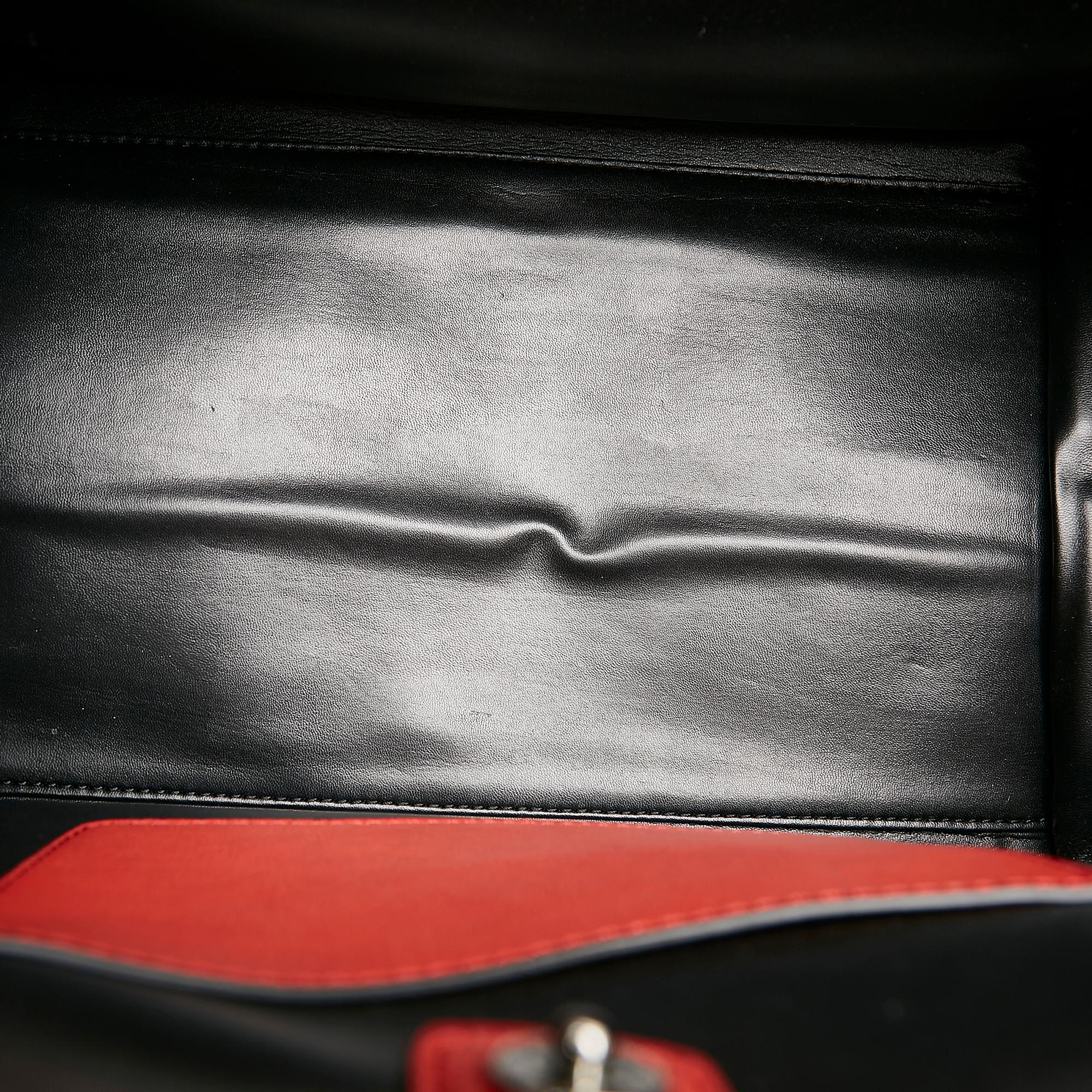 Prada Twin Pocket Leather Satchel (SHG-27421)