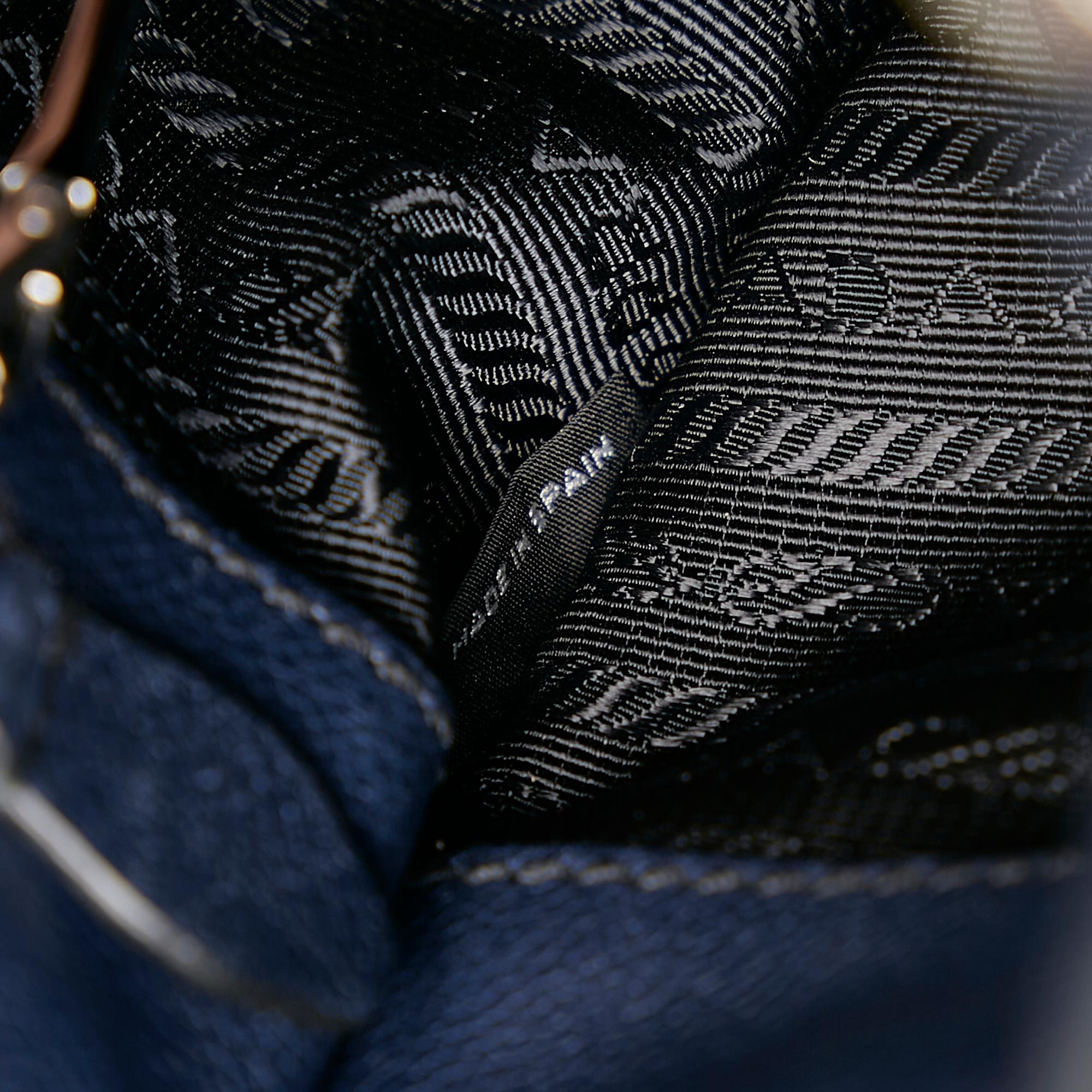 Prada Twin Pocket Leather Satchel (SHG-29609)