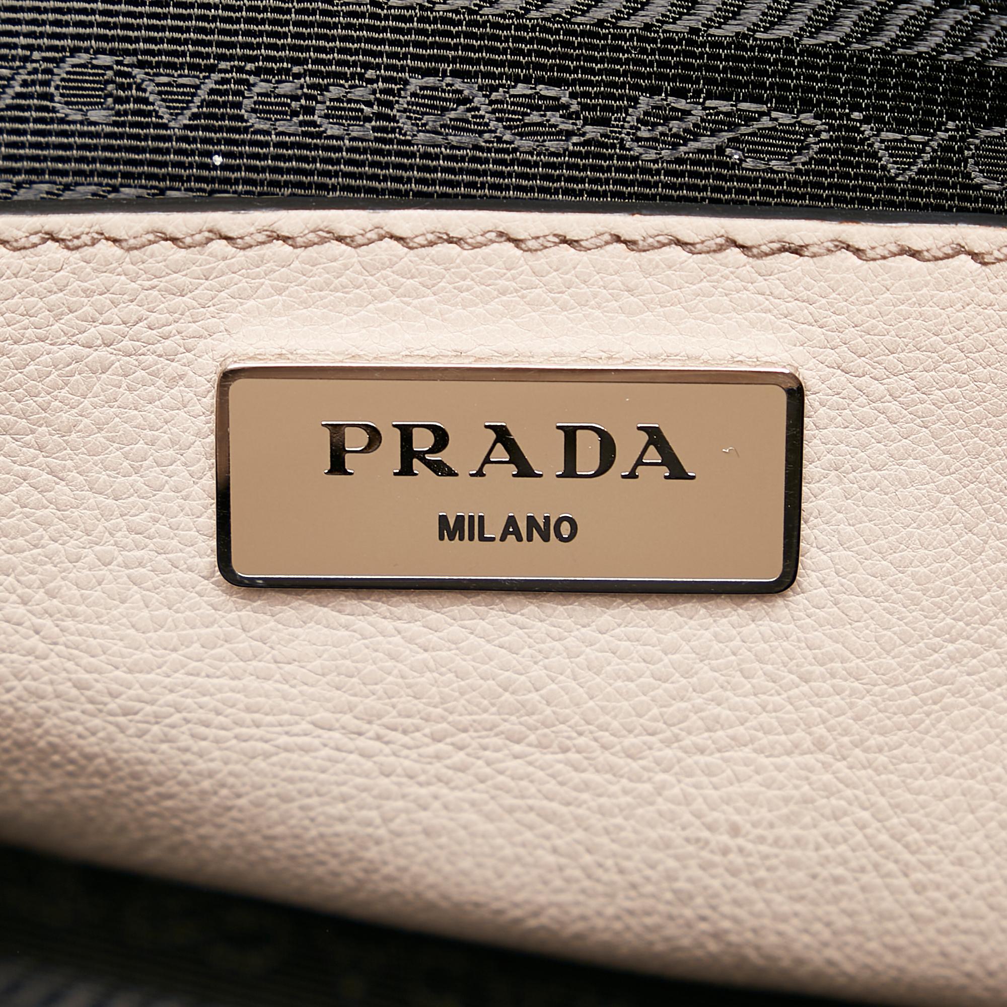 Prada Twin Pocket Leather Satchel (SHG-29876)