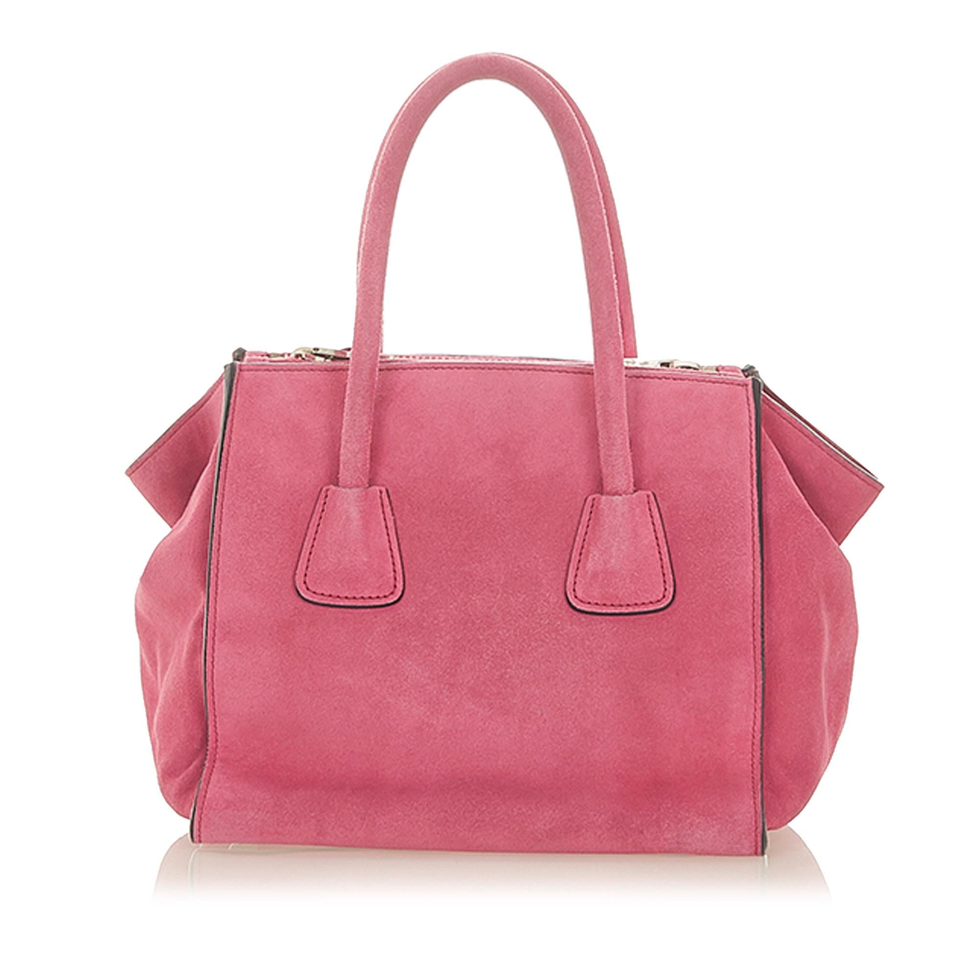 Prada Twin Pocket Leather Satchel (SHG-32134)