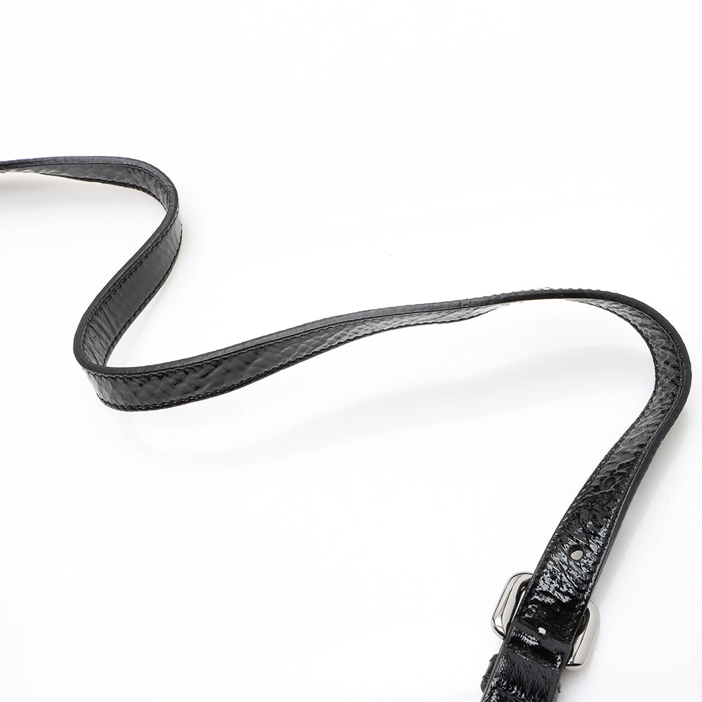 Prada Vernice Gaufre Satchel - FINAL SALE (SHF-13188)