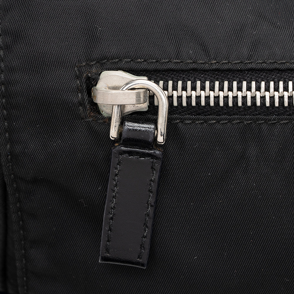 Prada Vintage Tessuto Buckle Messenger Bag (SHF-17211)