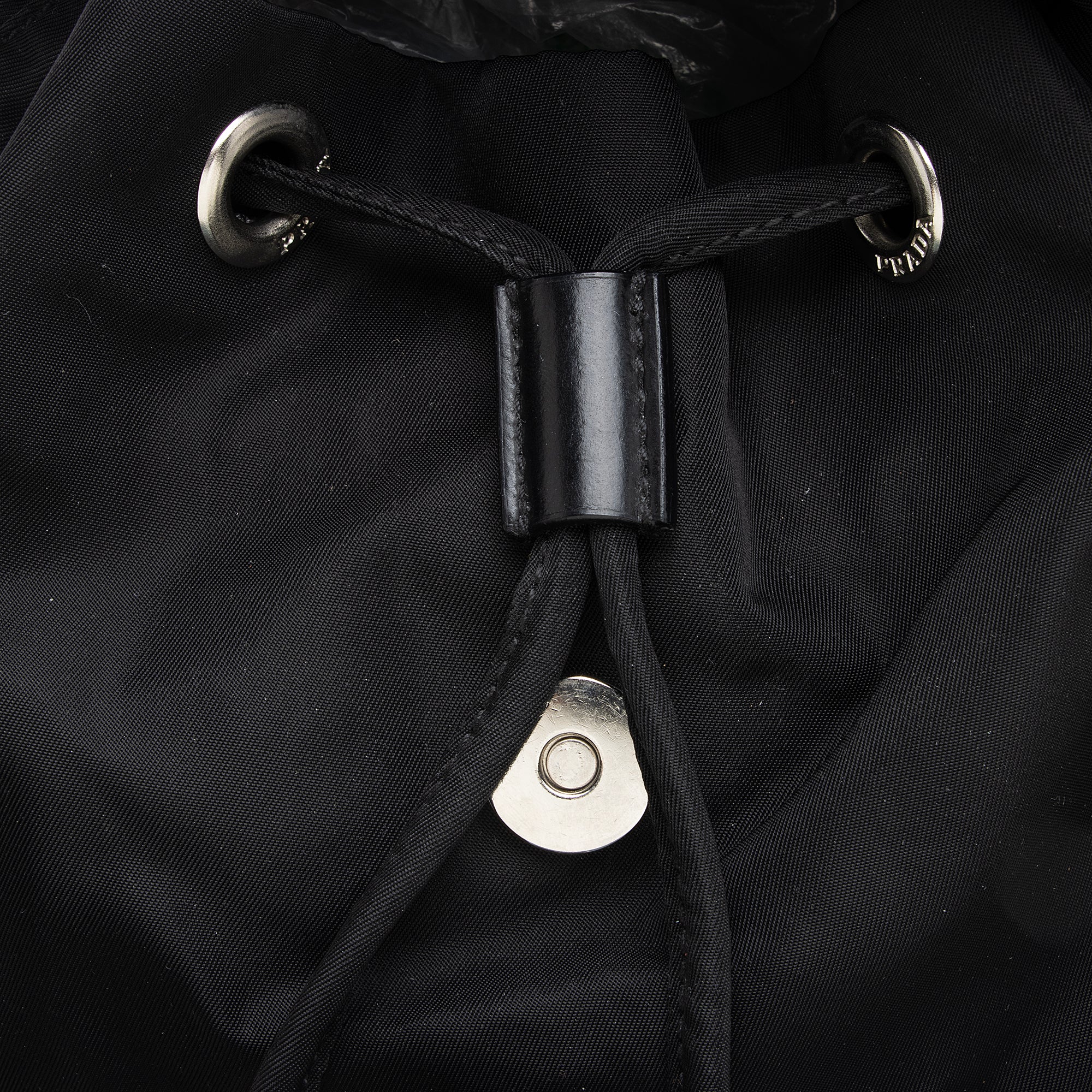 Prada Vintage Tessuto Front Pocket Backpack (SHF-22985)