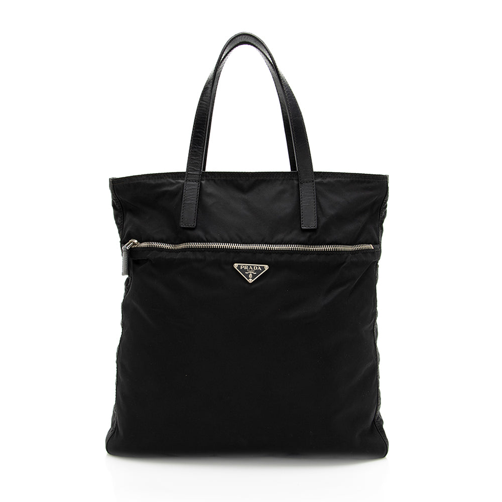 Prada Vintage Tessuto Pocket Tote (SHF-18353)