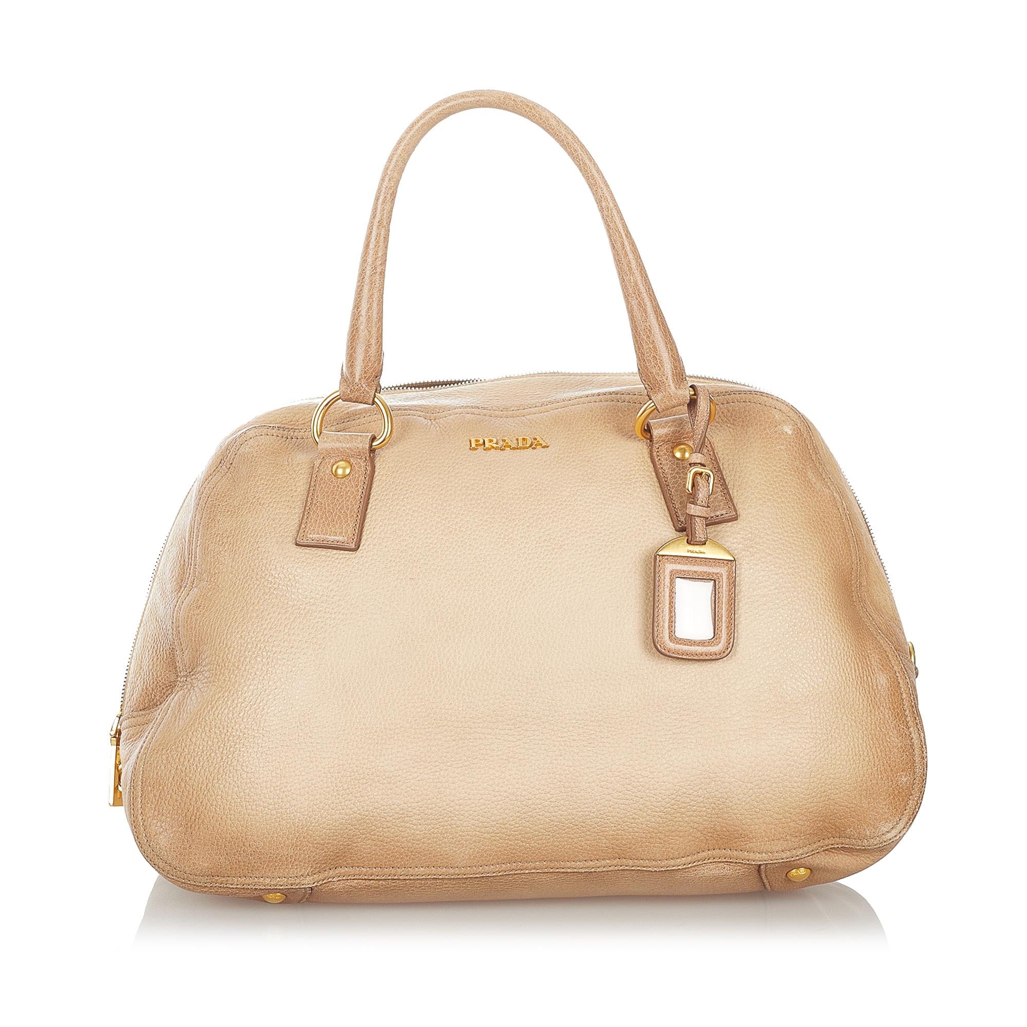 Prada Vitello Daino Handbag (SHG-26819)