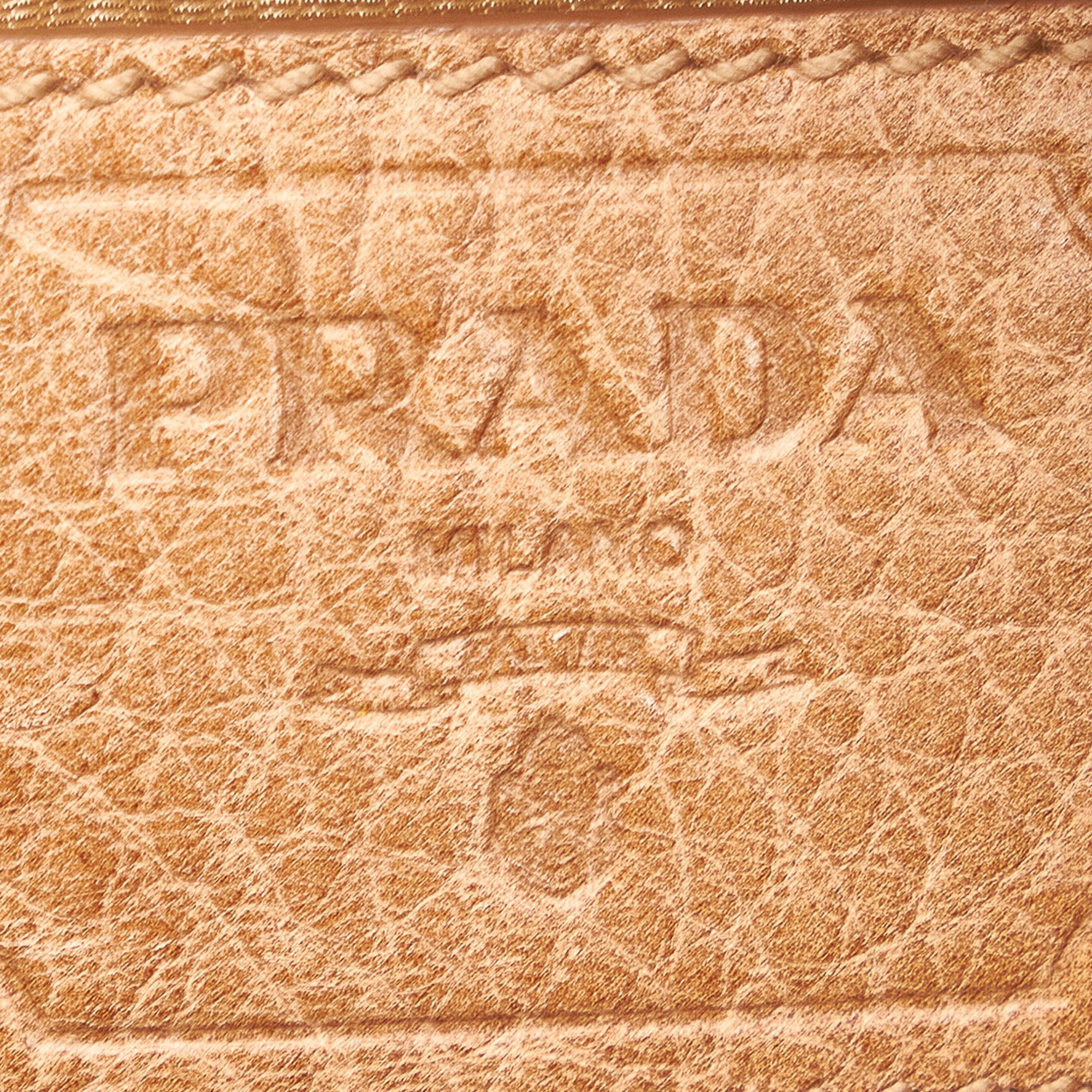 Prada Vitello Daino Handbag (SHG-26819)