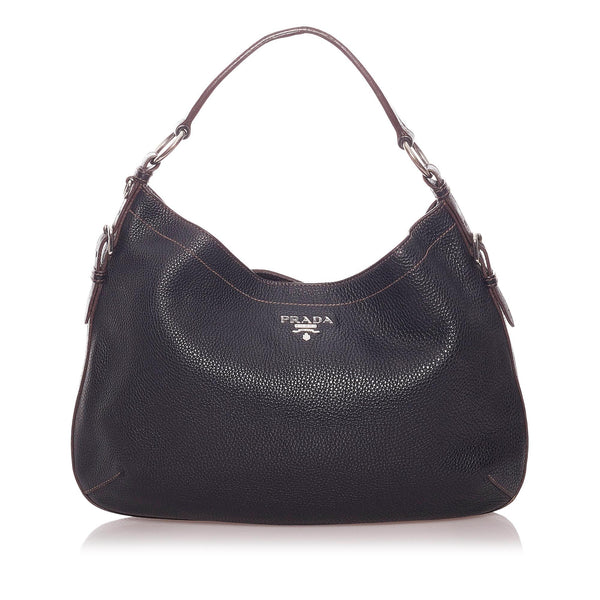 Prada Vitello Daino Hobo Bag (SHG-28994) – LuxeDH