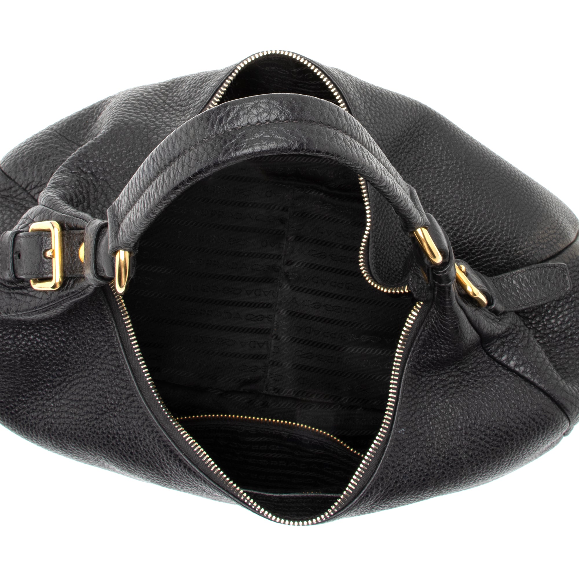Prada Vitello Daino Hobo (SHF-23377)