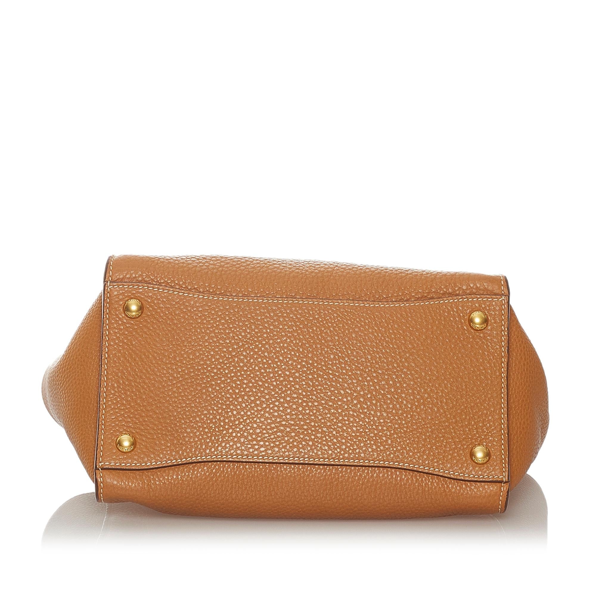 Prada Vitello Daino Satchel (SHG-27503)