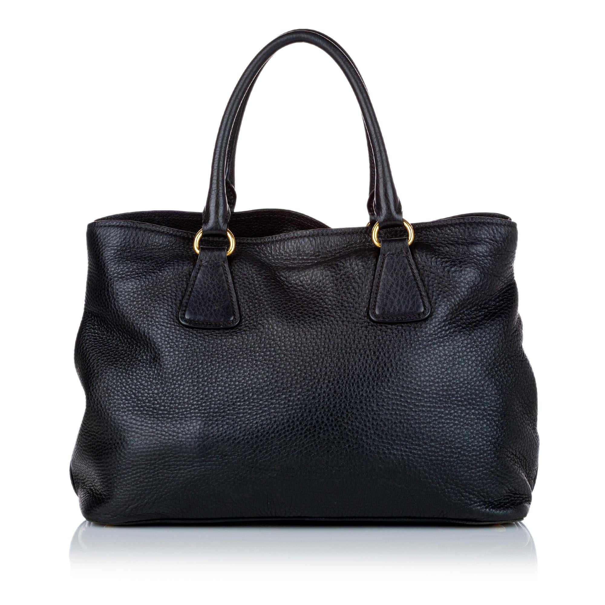 Prada Vitello Daino Satchel (SHG-28449)