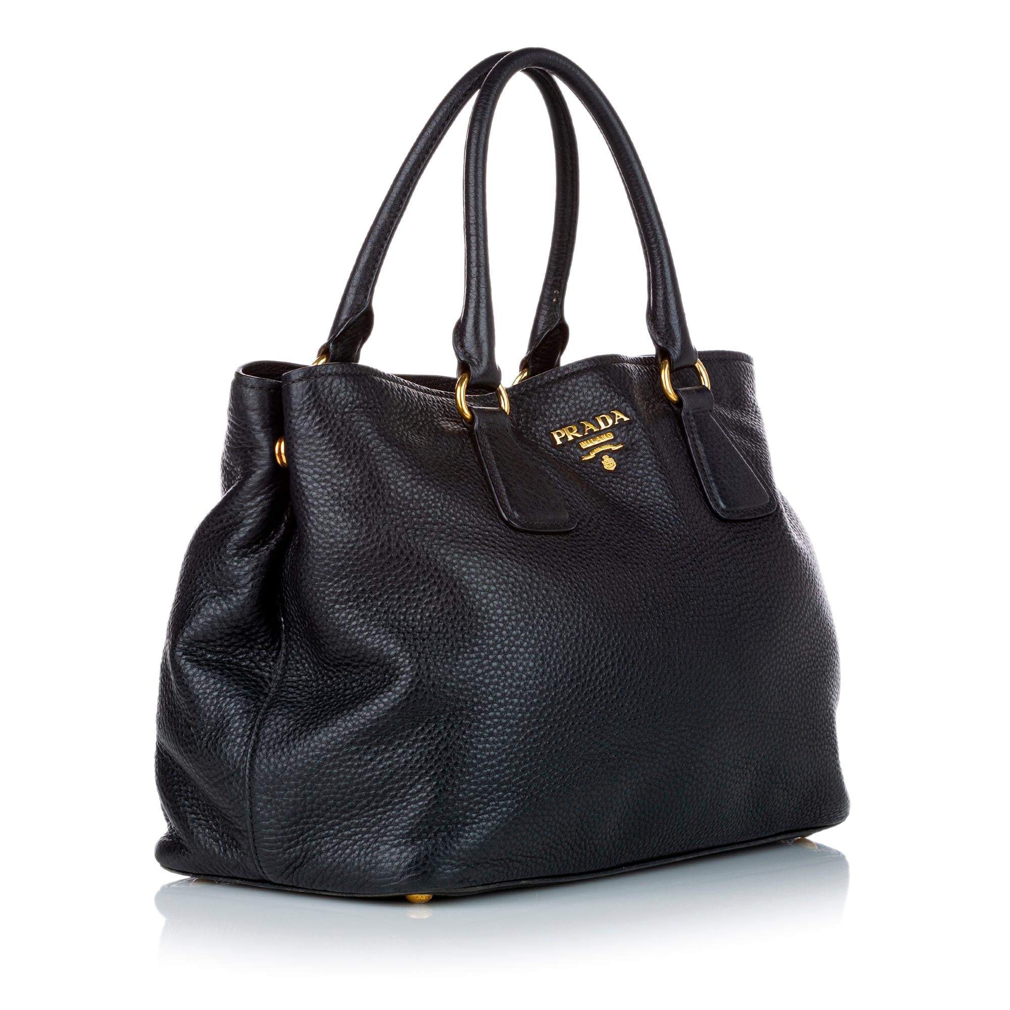 Prada Vitello Daino Satchel (SHG-28449)