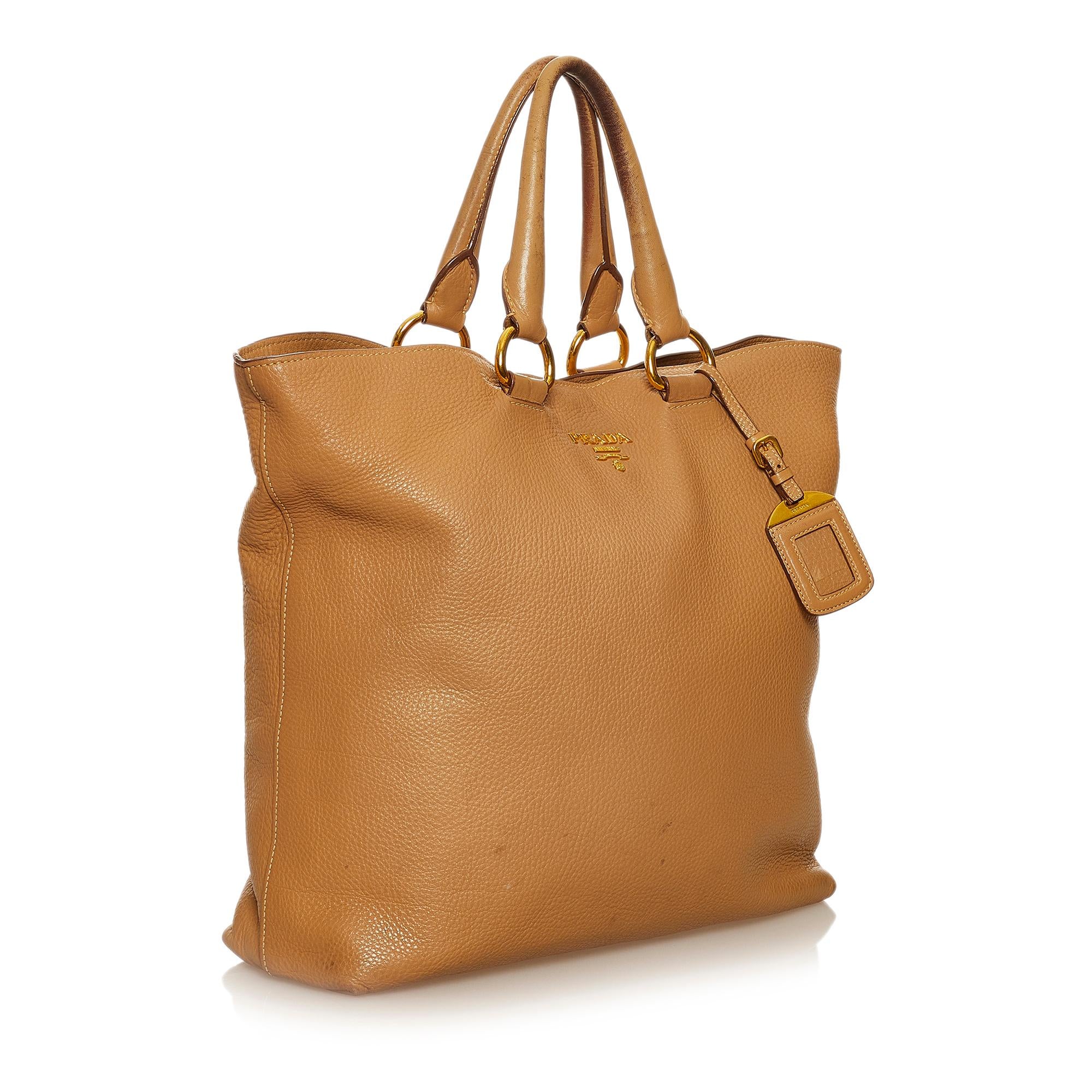 Prada Vitello Daino Satchel (SHG-29316)