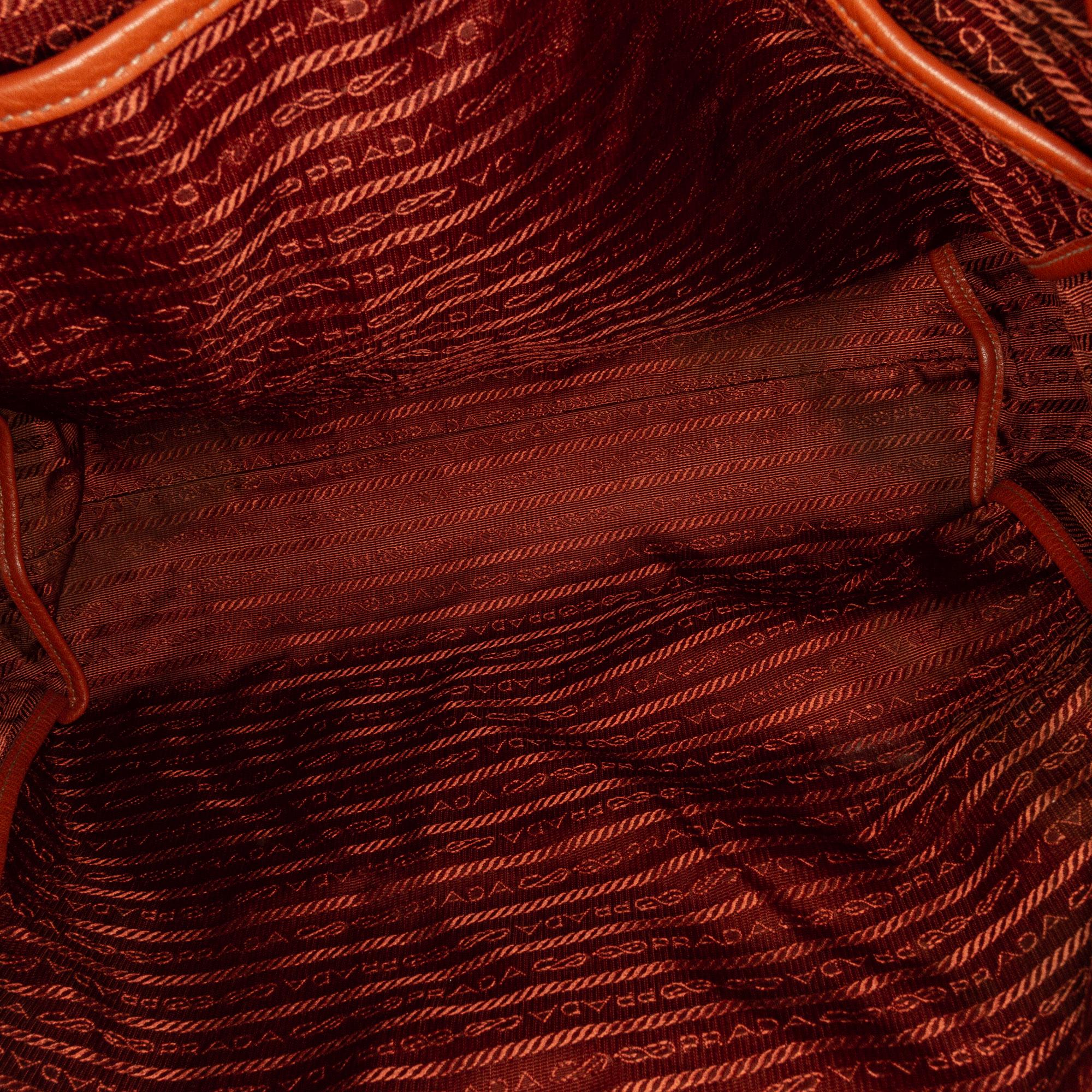 Prada Vitello Daino Satchel (SHG-33890)