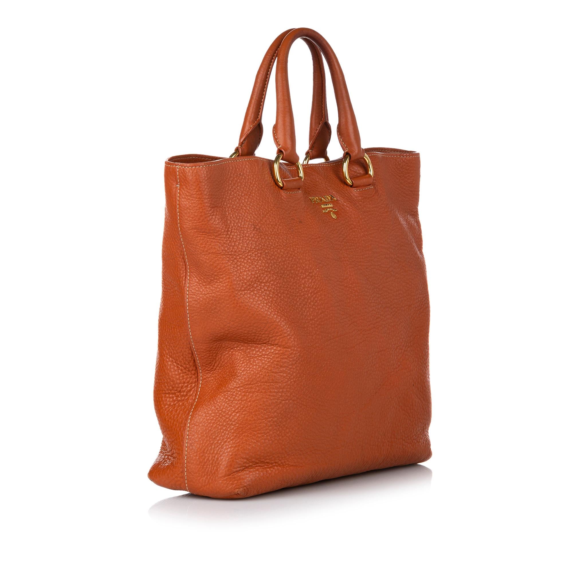 Prada Vitello Daino Satchel (SHG-33890)