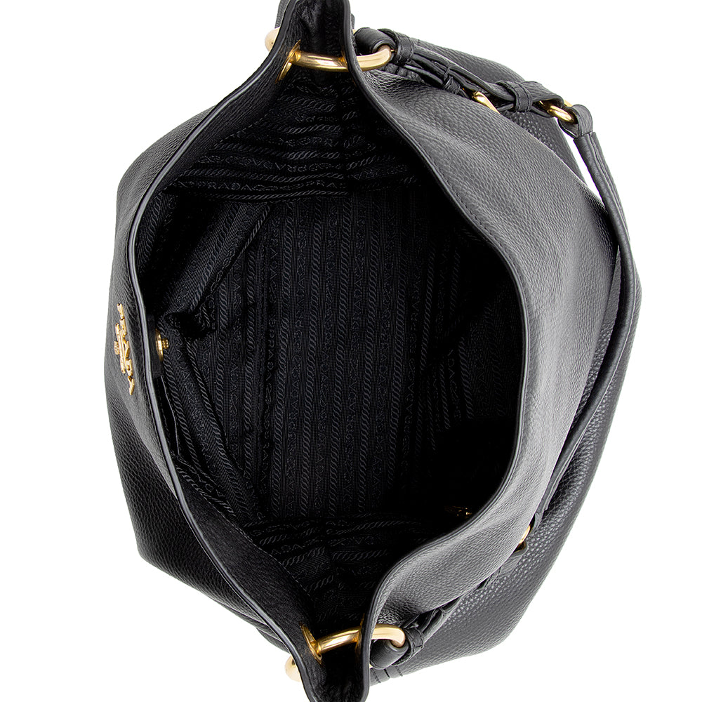 Prada Vitello Daino Shoulder Bag (SHF-17978)