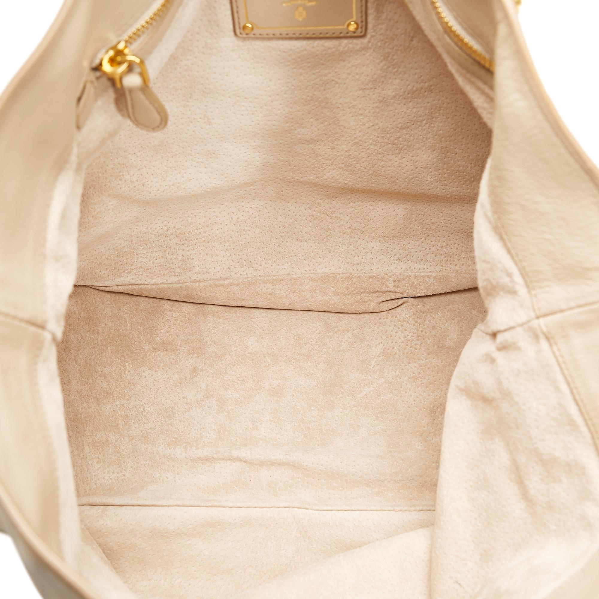 Prada Vitello Daino Soft Calf Satchel (SHG-oOkF0T)