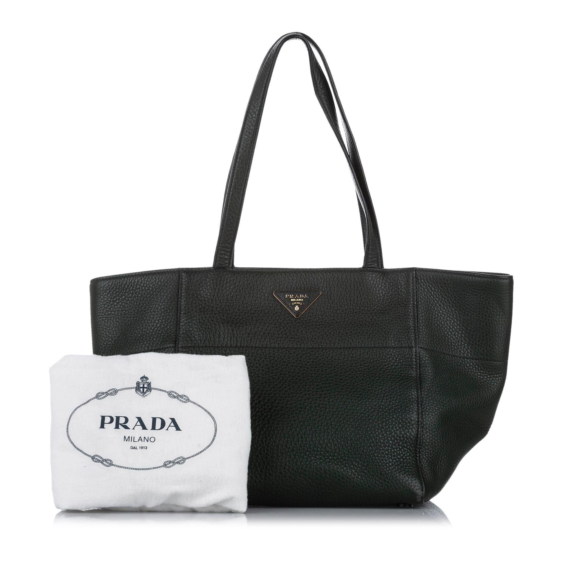 Prada Vitello Daino Tote Bag (SHG-16965)