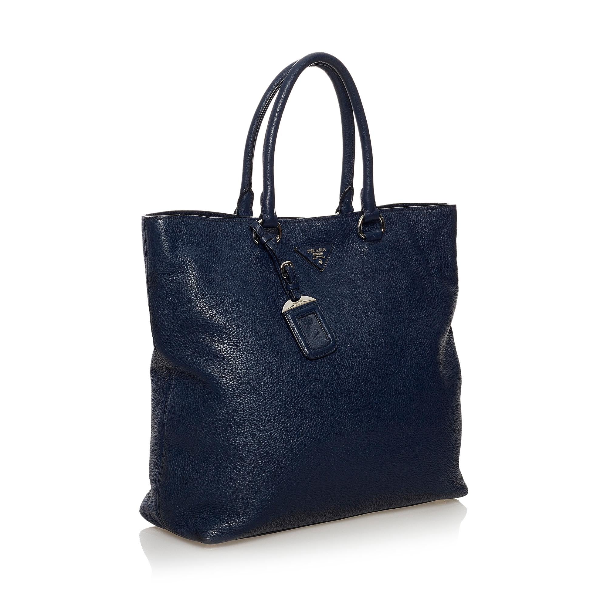 Prada Vitello Daino Tote Bag (SHG-32006)