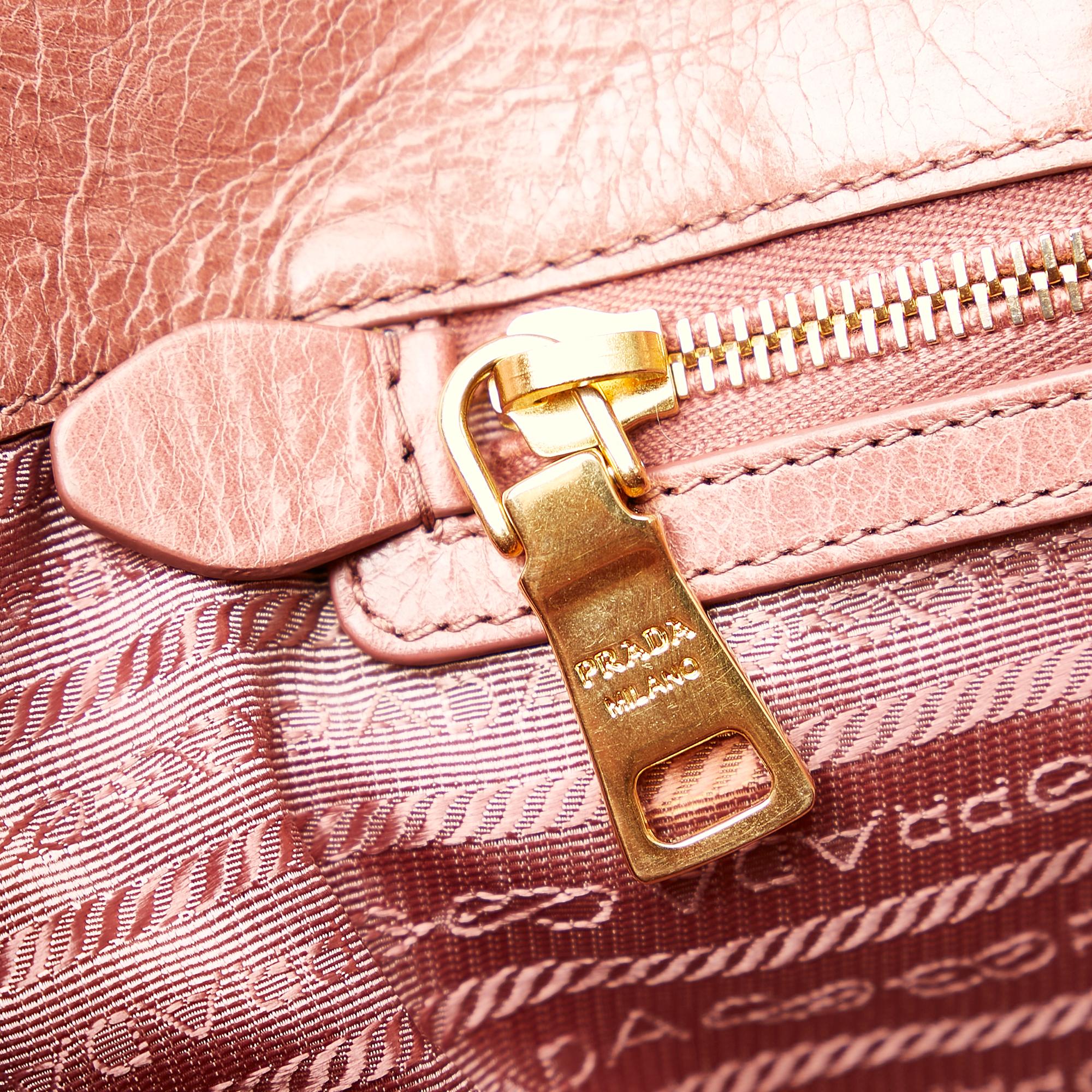 Prada Vitello Shine Satchel (SHG-33141)