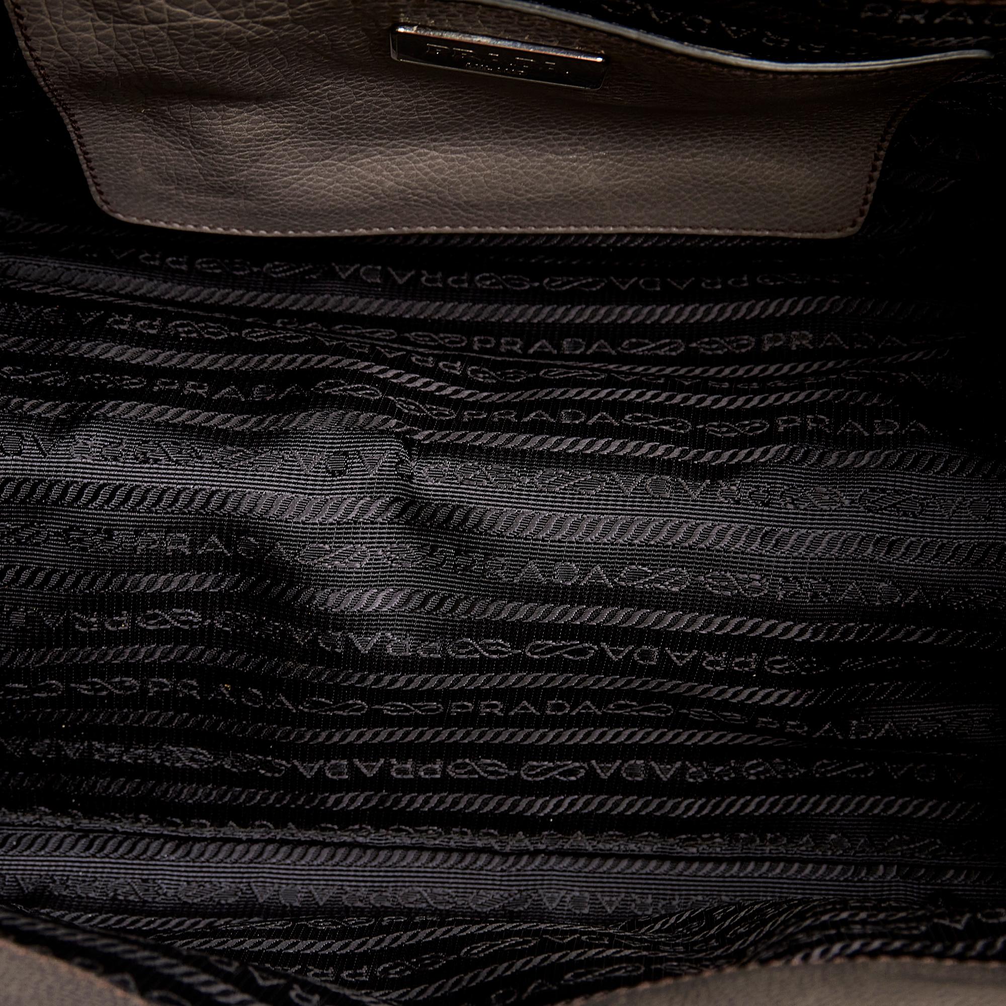 Prada Vitello Twin Pocket Satchel (SHG-31642)