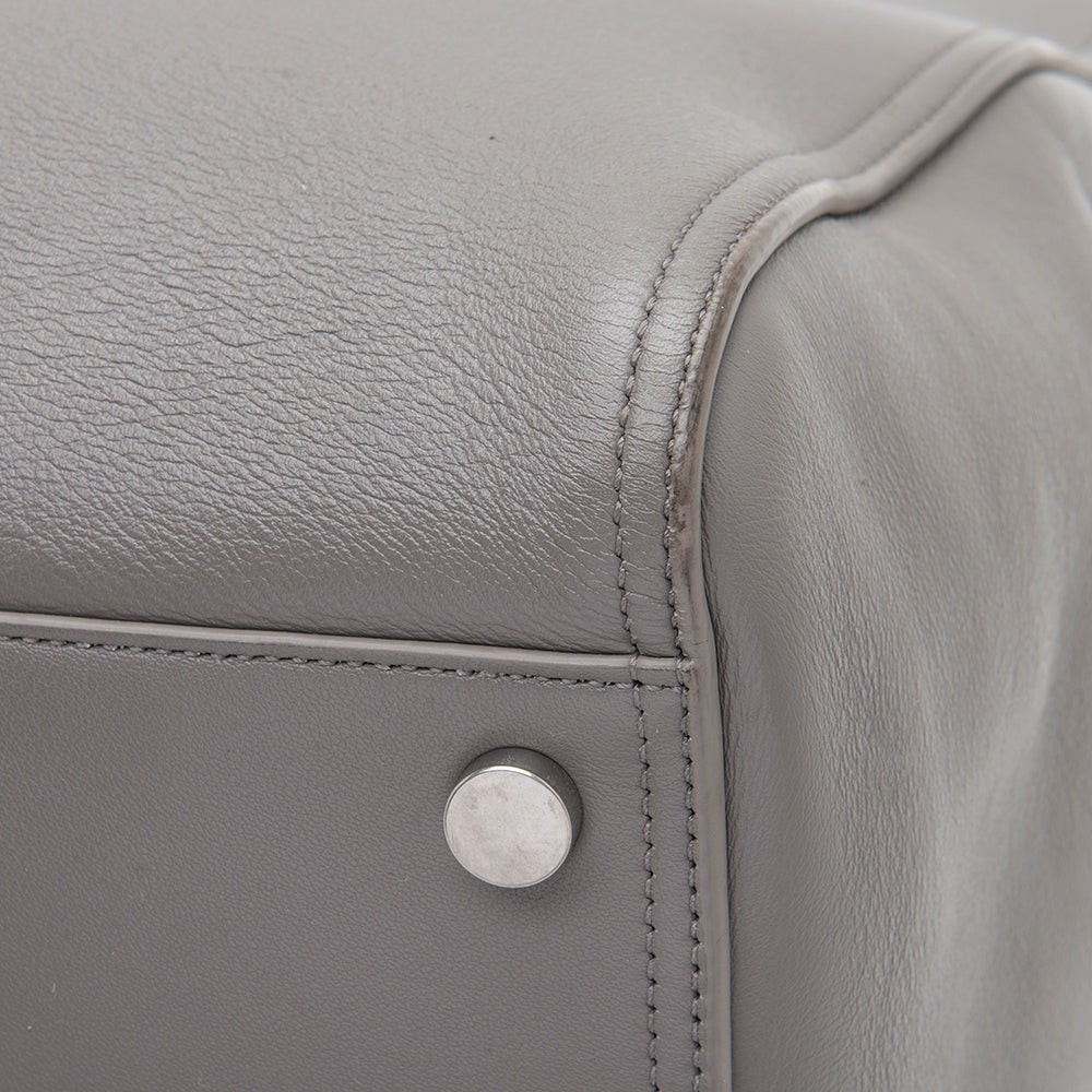 Saint Laurent Calfskin Amber Medium Tote (SHF-12534)