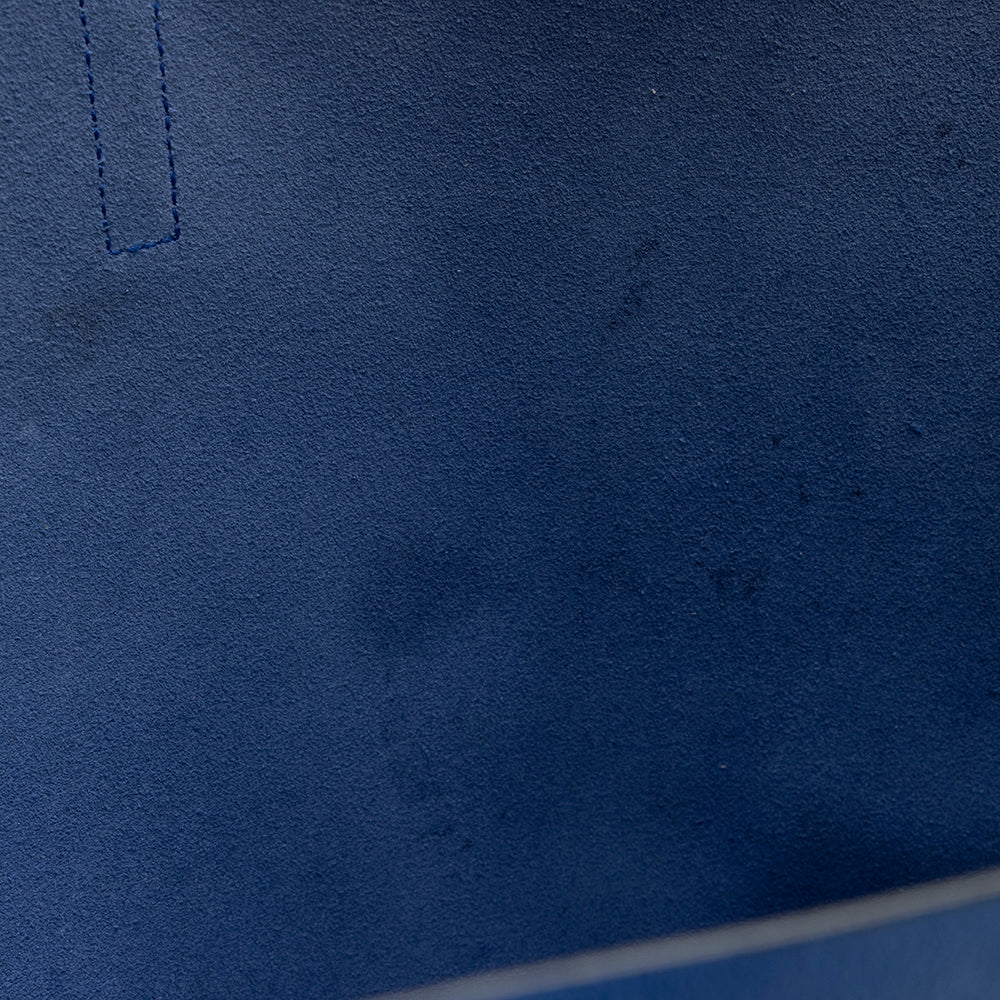 Saint Laurent Calfskin Large Shopping Tote (SHF-20468)