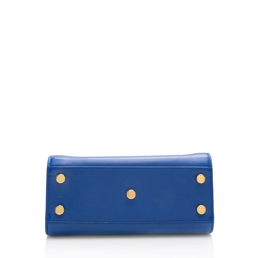 Saint Laurent Calfskin Sac De Jour Nano Tote (SHF-17972)