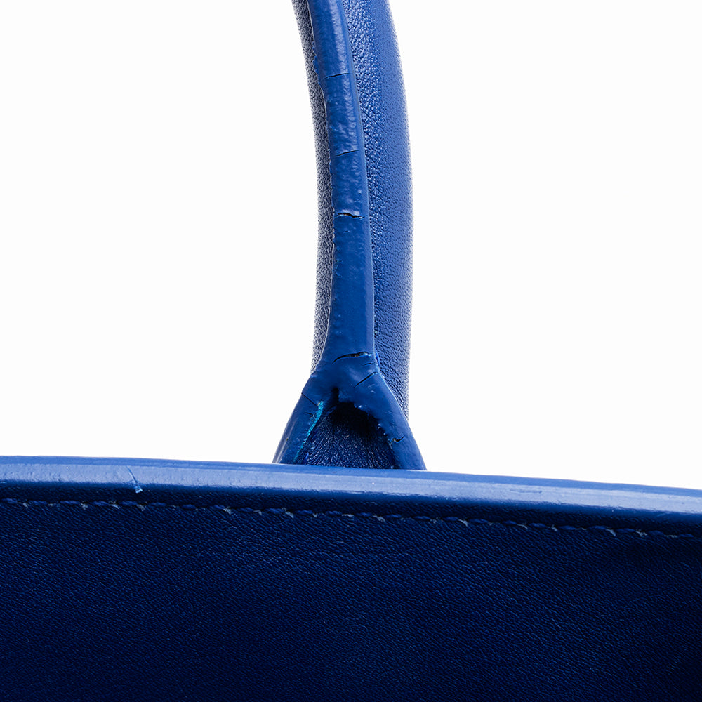 Saint Laurent Calfskin Sac De Jour Nano Tote (SHF-17972)