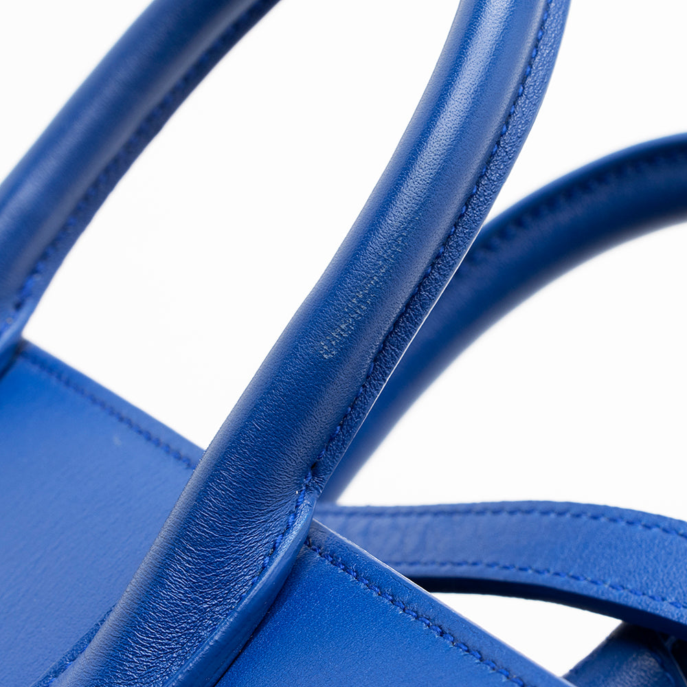 Saint Laurent Calfskin Sac De Jour Nano Tote (SHF-17972)