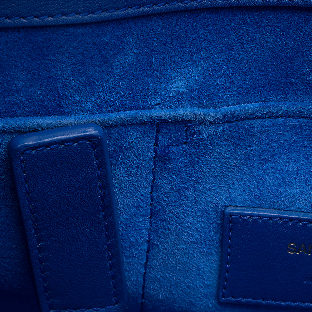 Saint Laurent Calfskin Sac De Jour Nano Tote (SHF-17972)