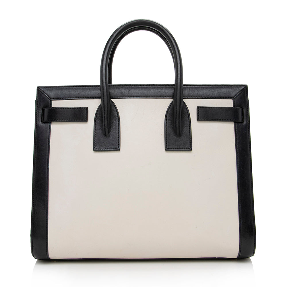 Saint Laurent Calfskin Sac De Jour Small Tote - FINAL SALE (SHF-15653)