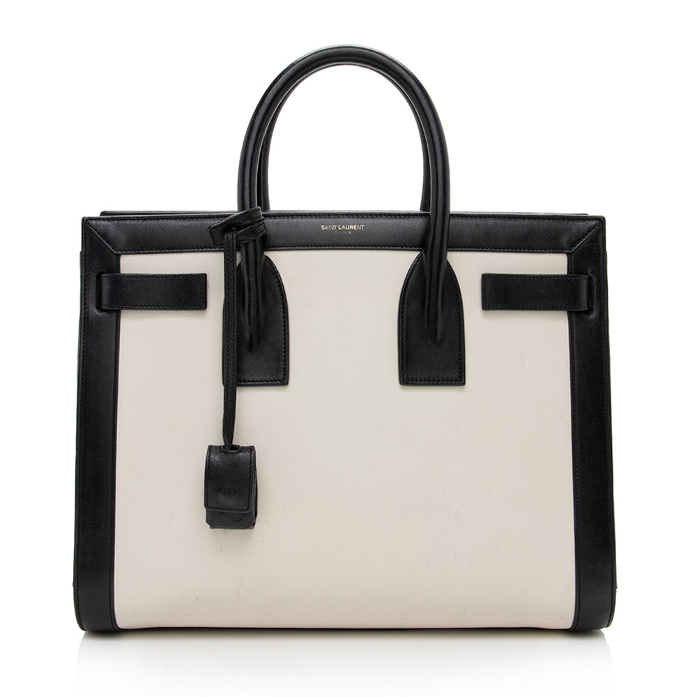 Saint Laurent Calfskin Sac De Jour Small Tote - FINAL SALE (SHF-15653)