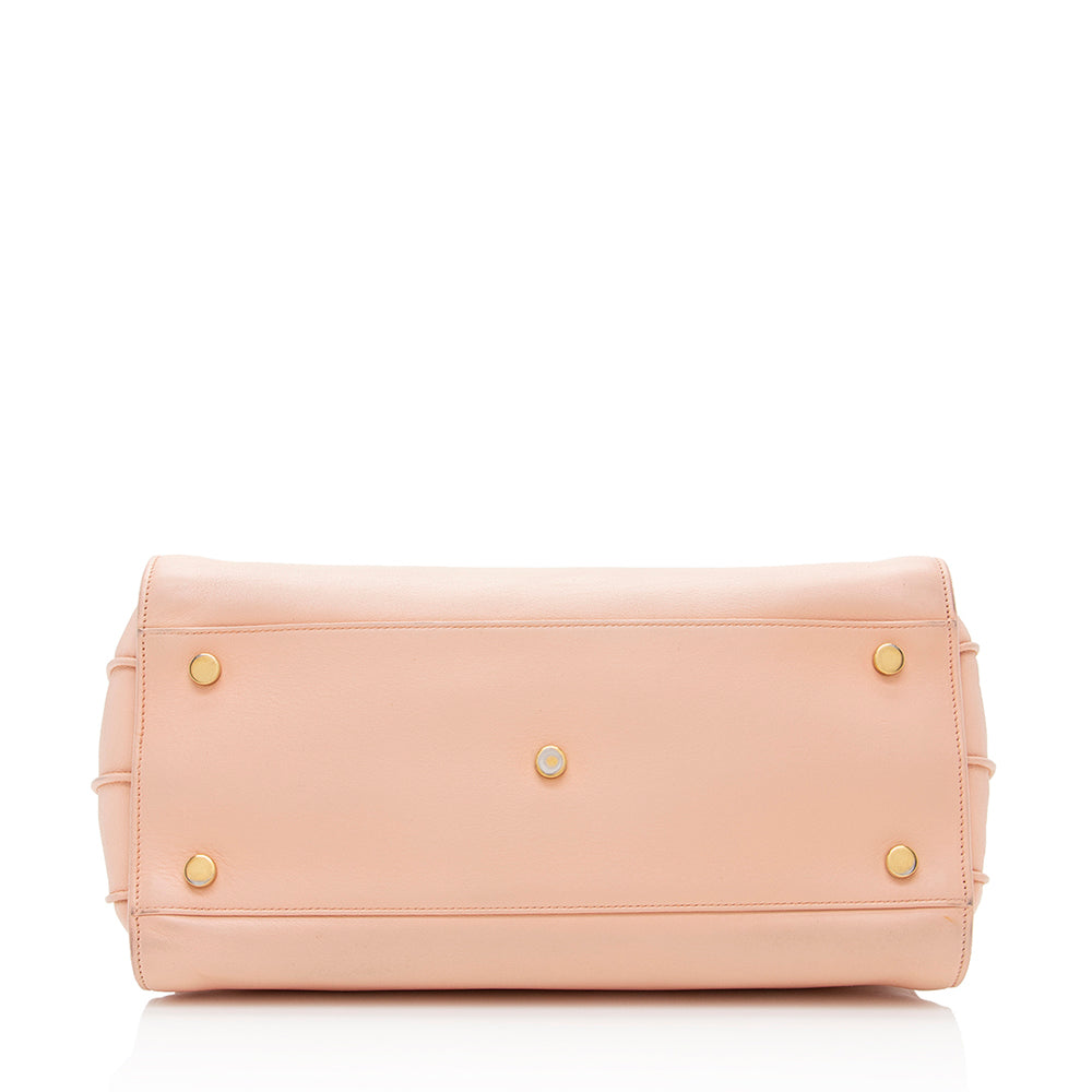 Saint Laurent Calfskin Sac De Jour Small Tote (SHF-19182)