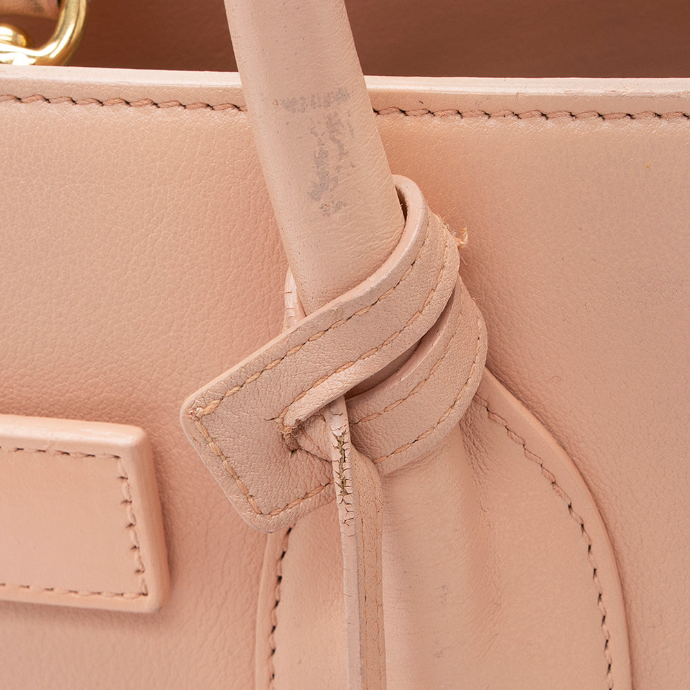 Saint Laurent Calfskin Sac De Jour Small Tote (SHF-19182)