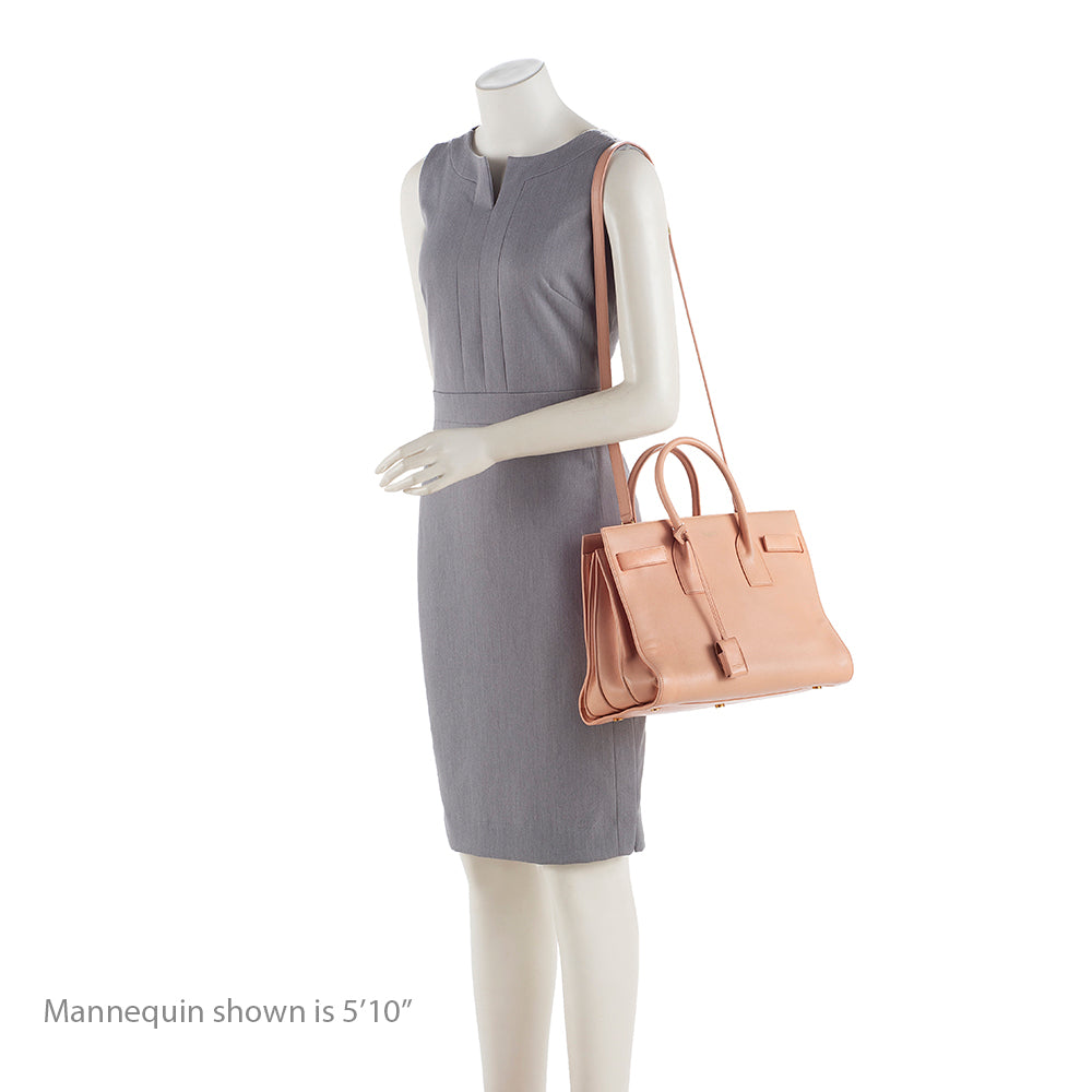 Saint Laurent Calfskin Sac De Jour Small Tote (SHF-19182)