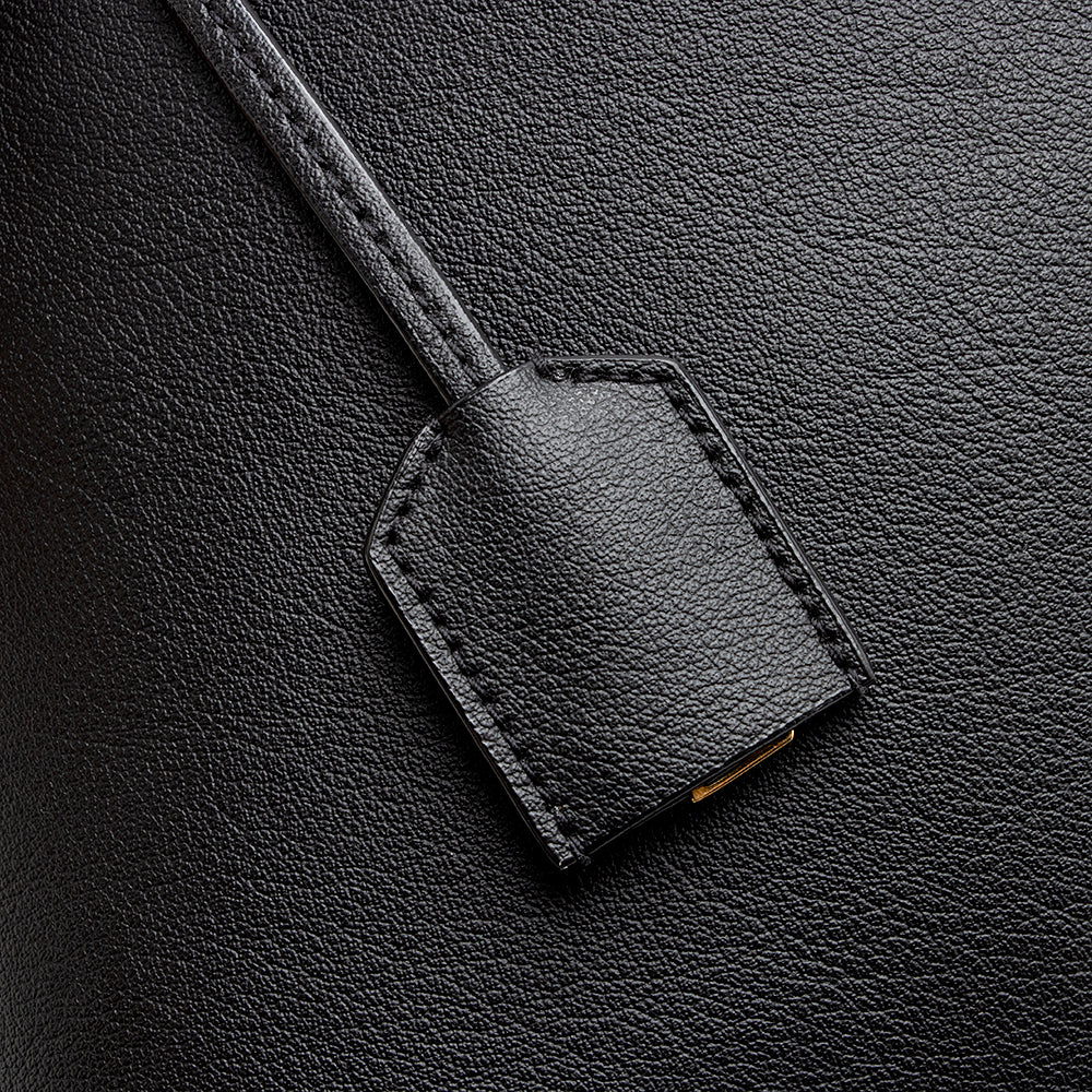 Saint Laurent Calfskin Toy Shopping Tote (SHF-21144)