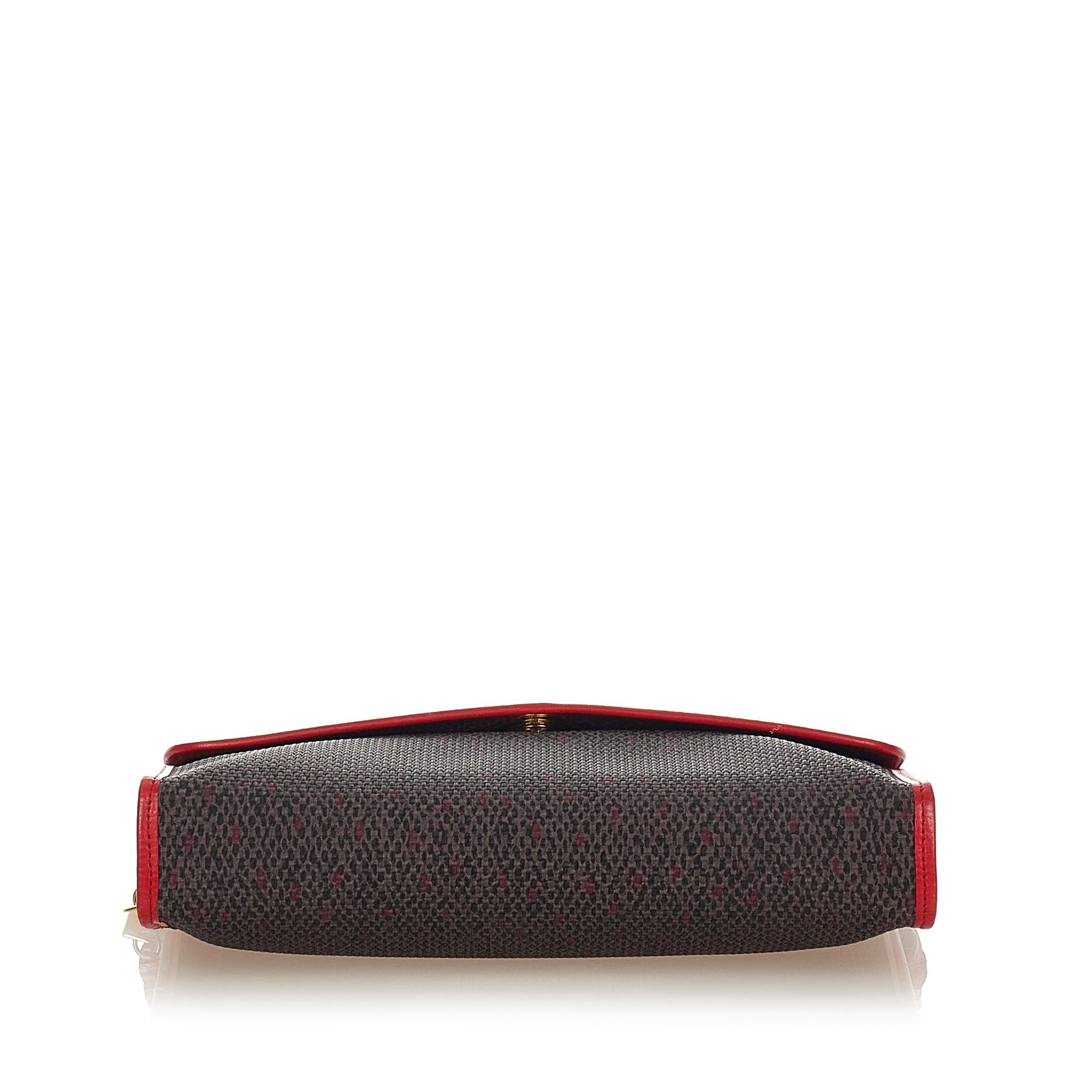 Saint Laurent Canvas Clutch Bag (SHG-31800)