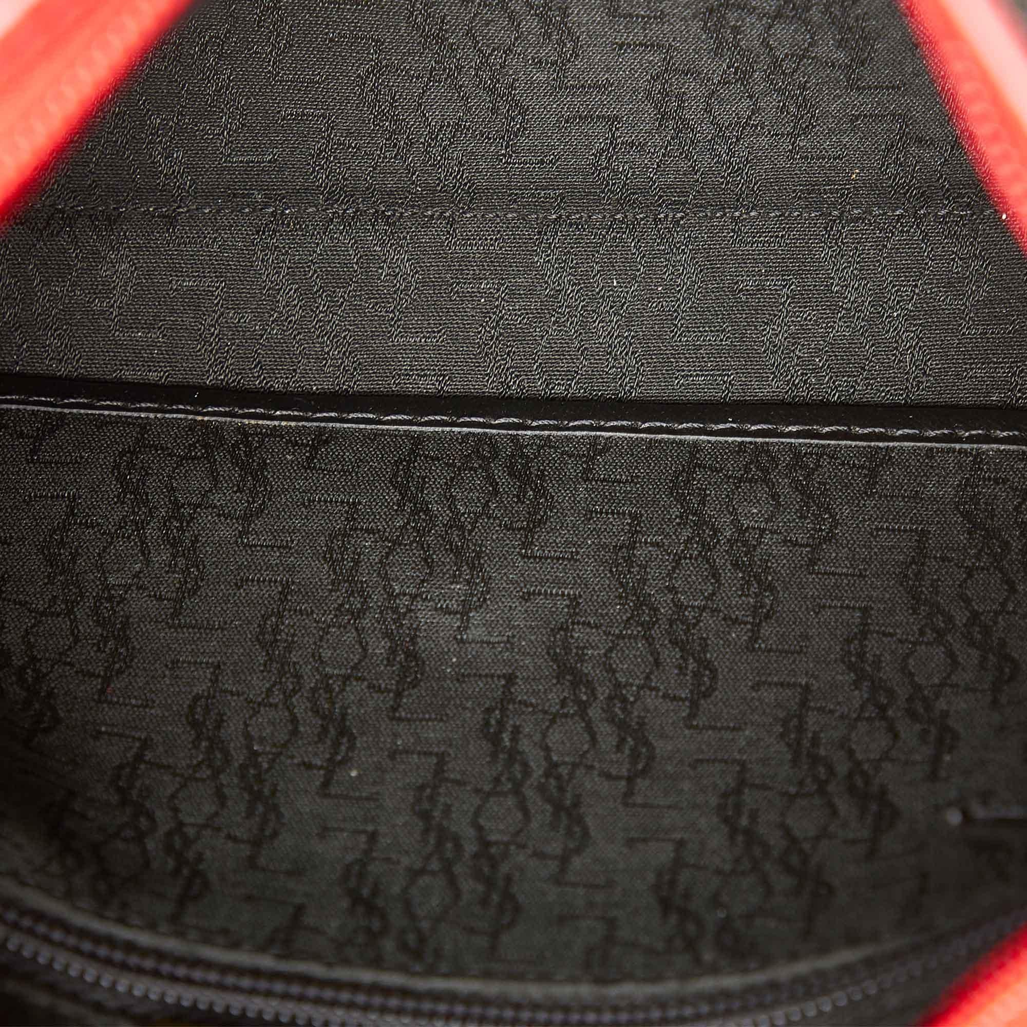 Saint Laurent Canvas Clutch Bag (SHG-36188)