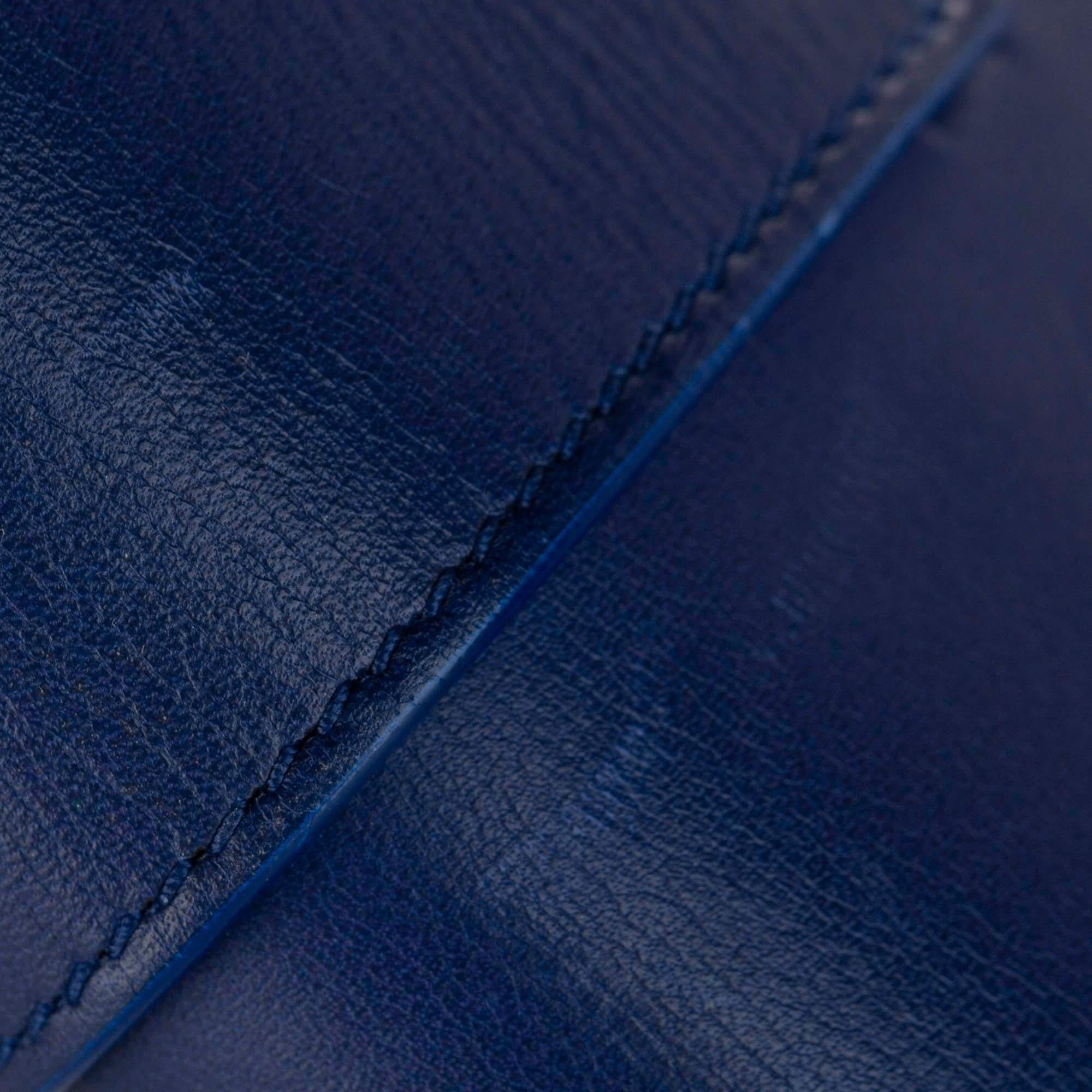 Saint Laurent Chyc Ligne Leather Clutch Bag (SHG-32468)