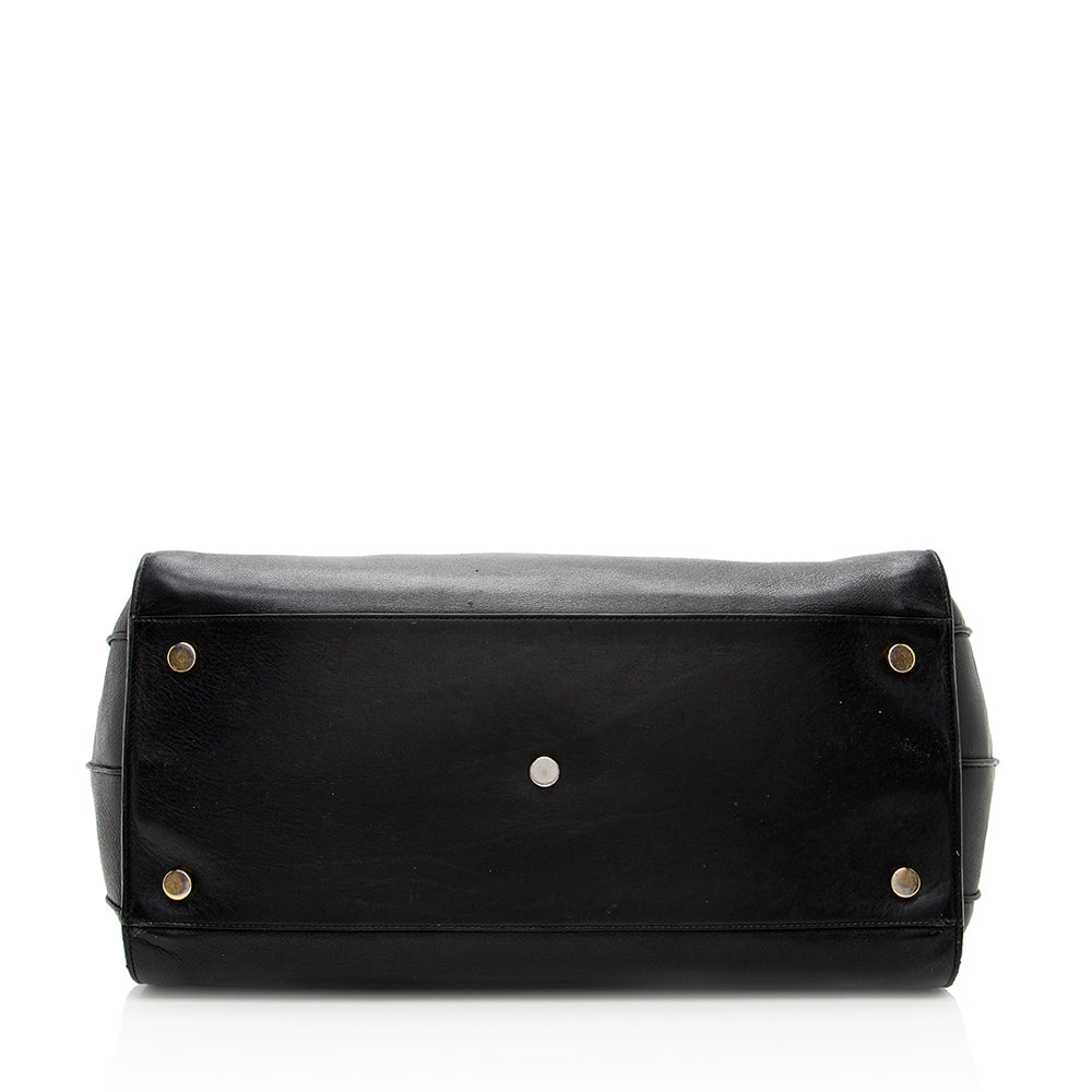 Saint Laurent Classic Calfskin Large Sac De Jour Tote (SHF-19251)