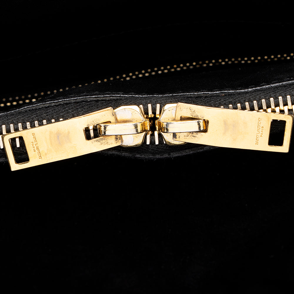 Saint Laurent Classic Calfskin Large Sac De Jour Tote (SHF-19251)