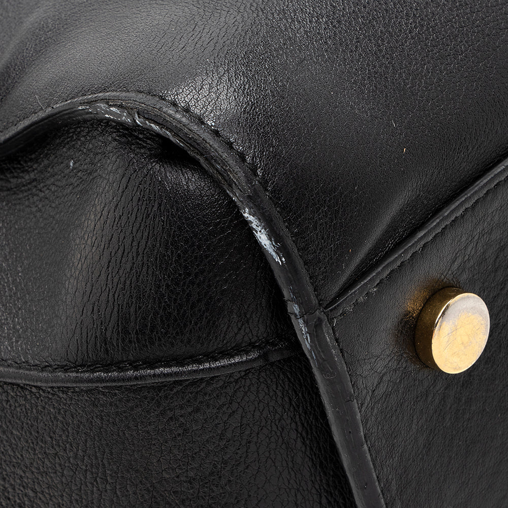 Saint Laurent Classic Calfskin Large Sac De Jour Tote (SHF-19251)