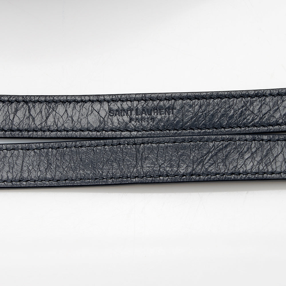 Saint Laurent Crinkled Calfskin Niki Large Shopping Tote (SHF-19423)