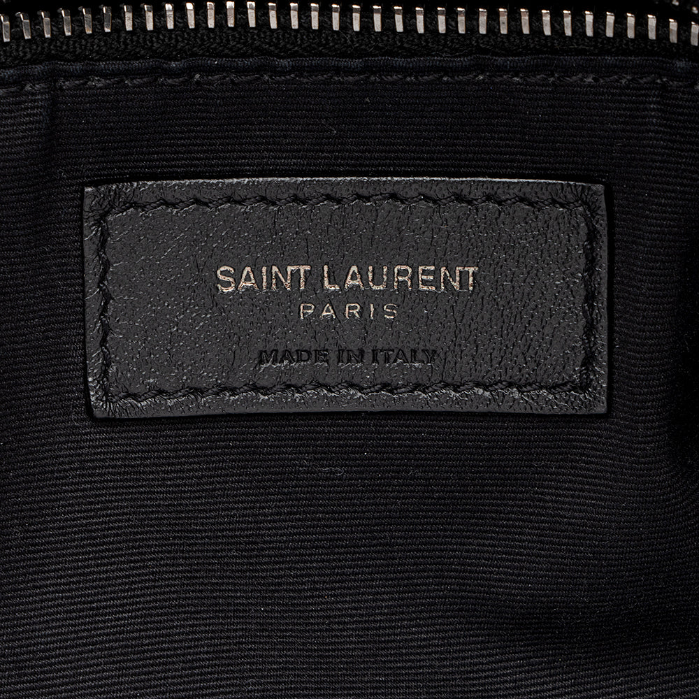Saint Laurent Crinkled Calfskin Niki Large Shopping Tote (SHF-19423)