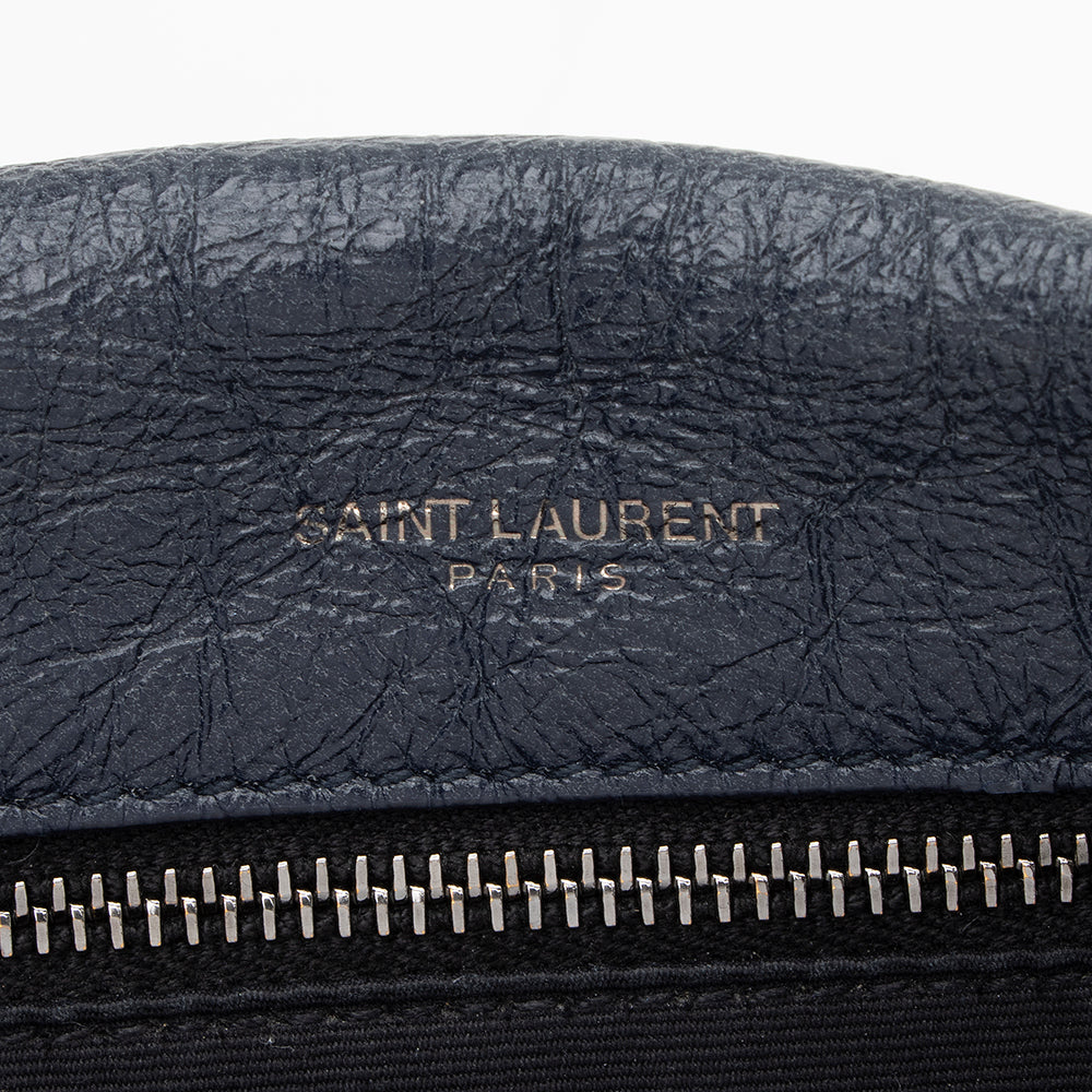 Saint Laurent Crinkled Calfskin Niki Large Shoulder Bag (SHF-14097)